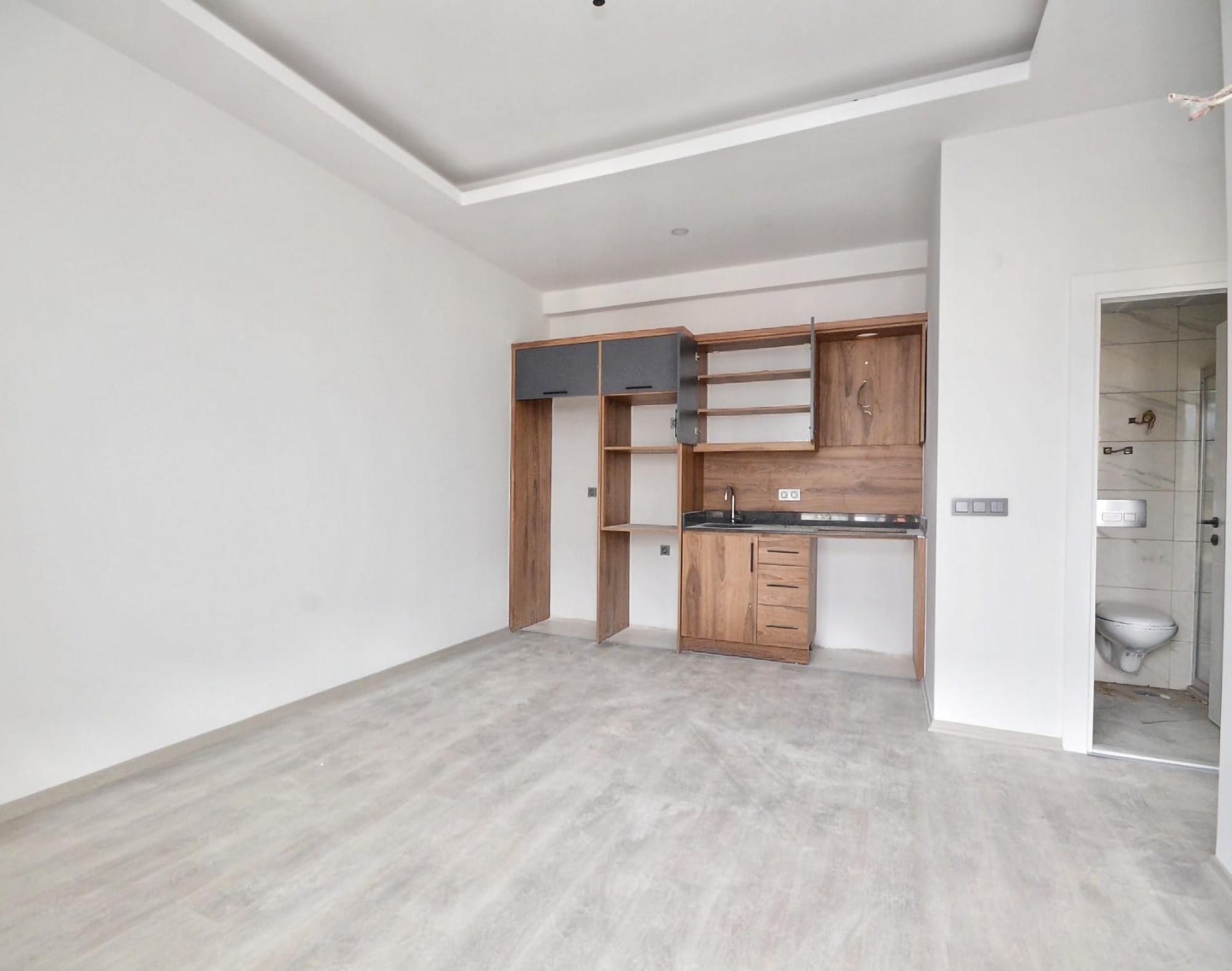 Luxuriöses 1+1 Apartment mit Bergblick, Alanya - Mahmutlar