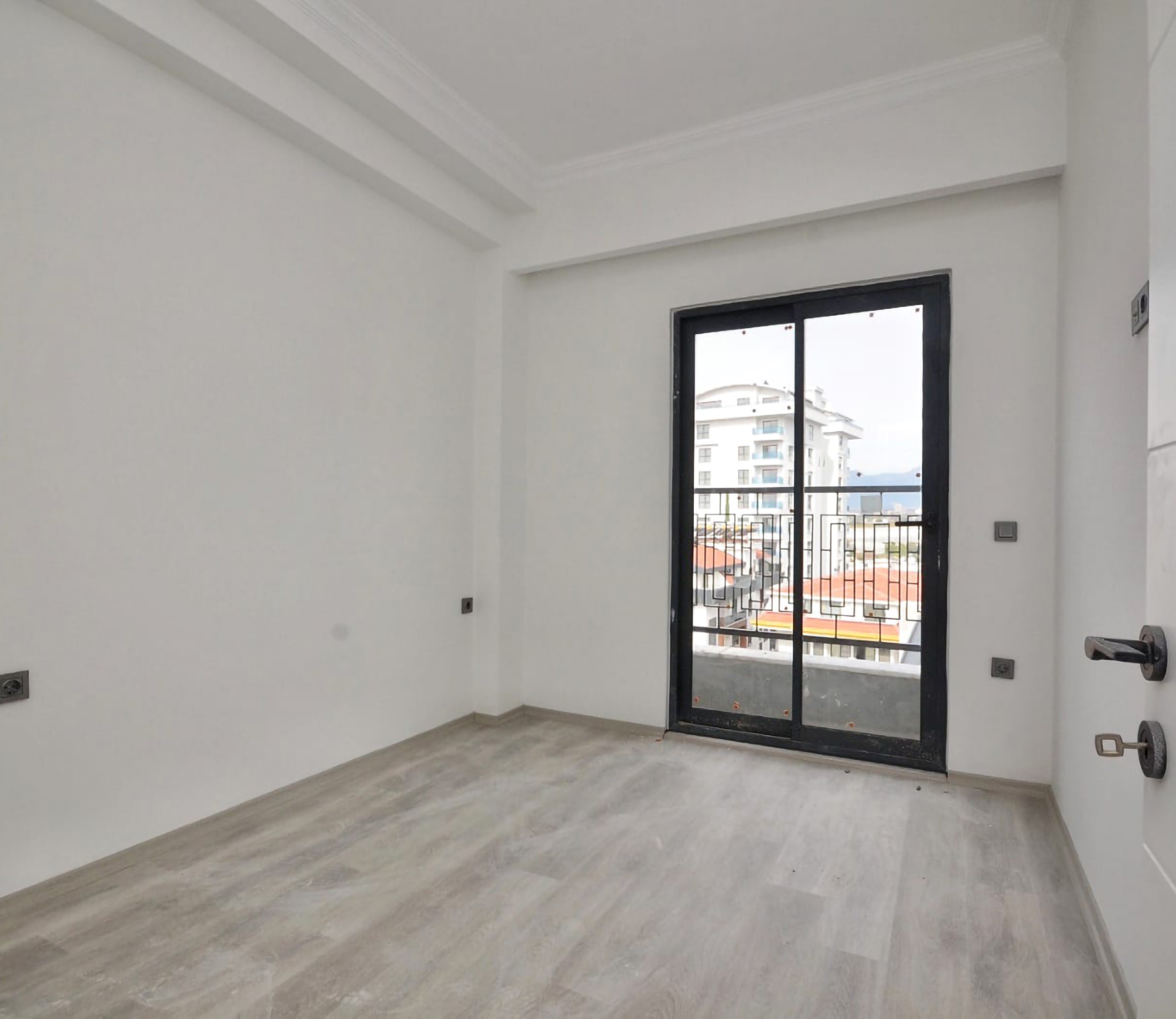 Luxuriöses 1+1 Apartment mit Bergblick, Alanya - Mahmutlar