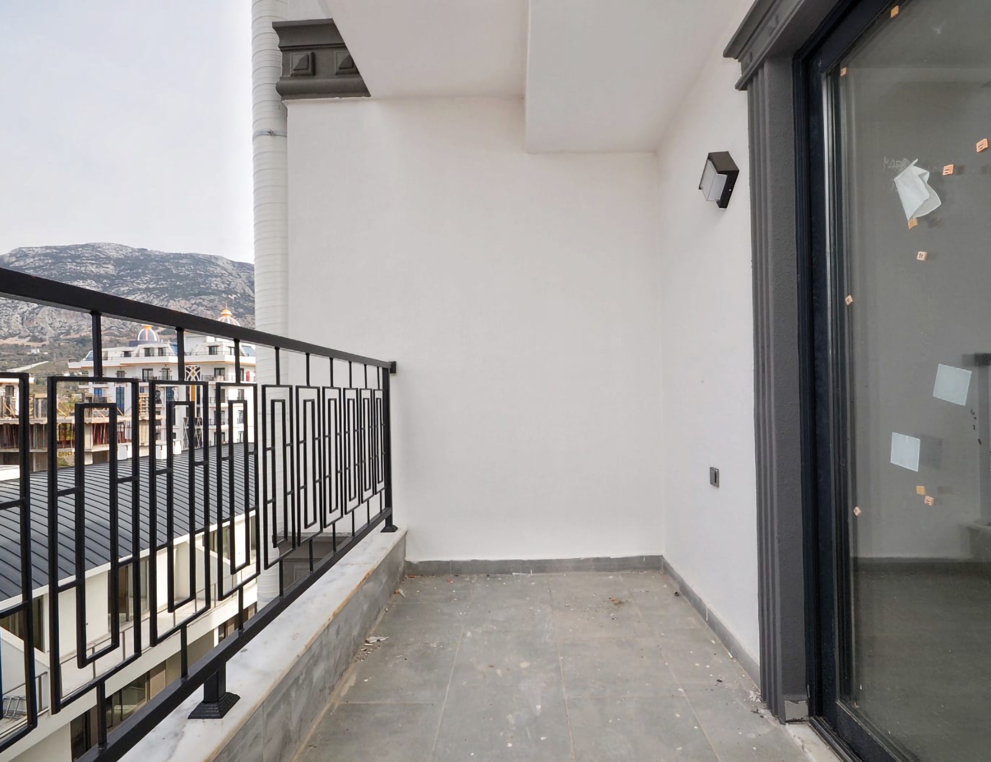 Luxuriöses 1+1 Apartment mit Bergblick, Alanya - Mahmutlar