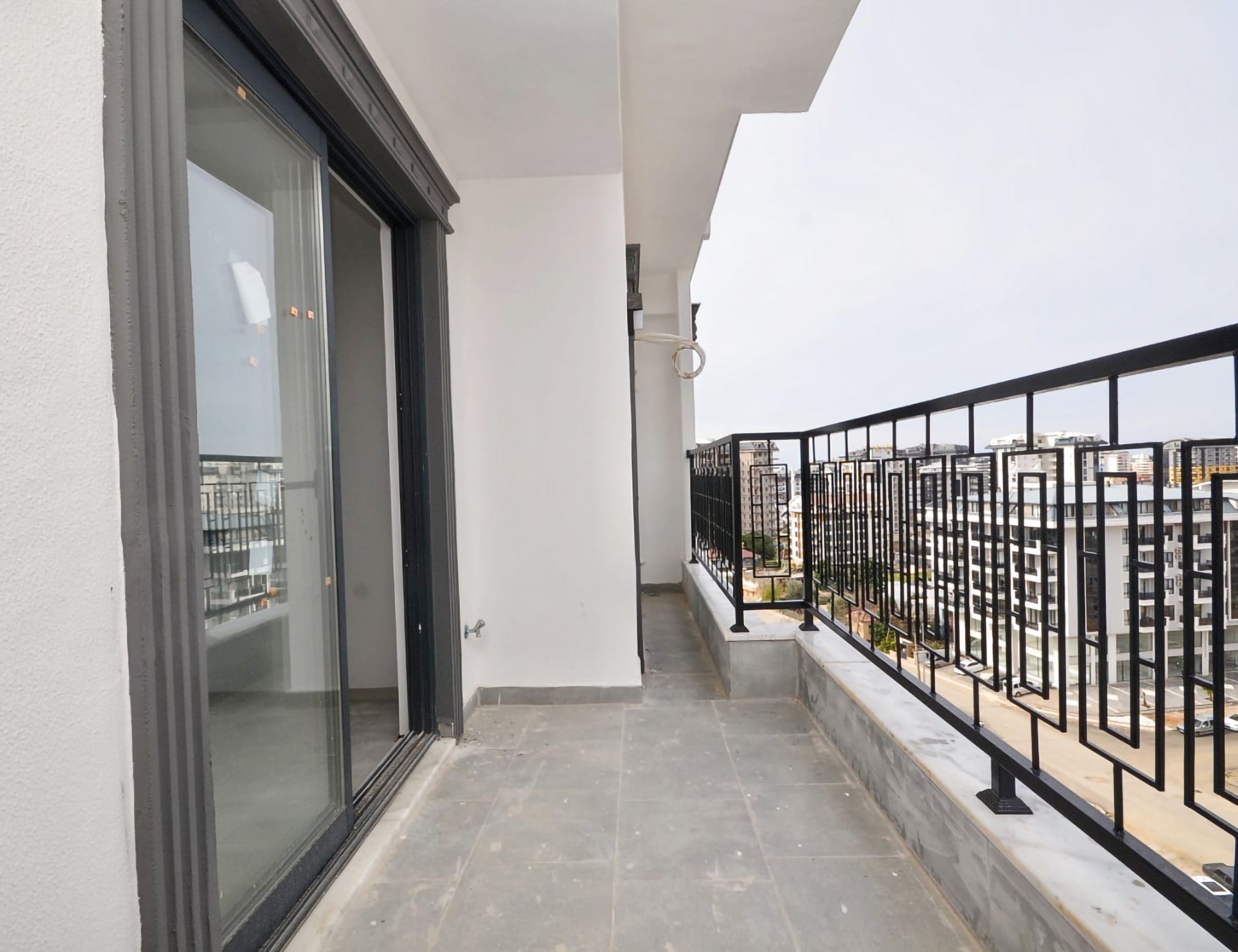 Luxuriöses 1+1 Apartment mit Bergblick, Alanya - Mahmutlar