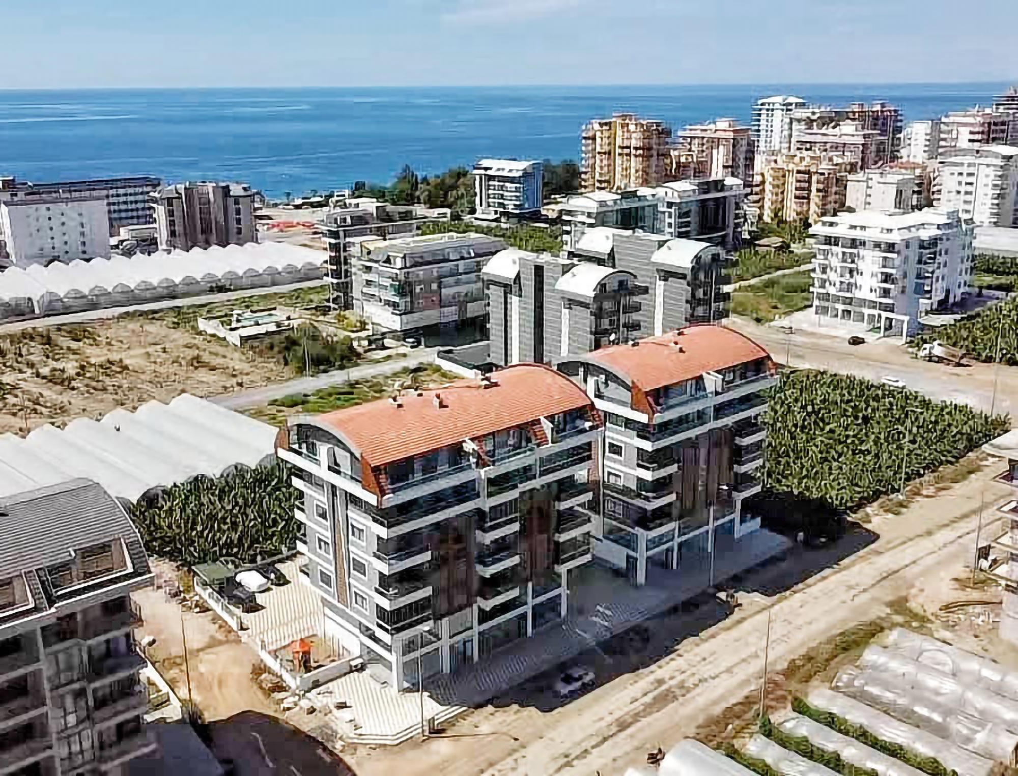 Luxury 2+1 Apartment with Mountain View in Kargicak