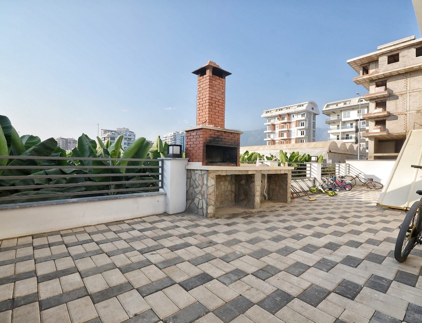 Luxury 2+1 Apartment with Mountain View in Kargicak