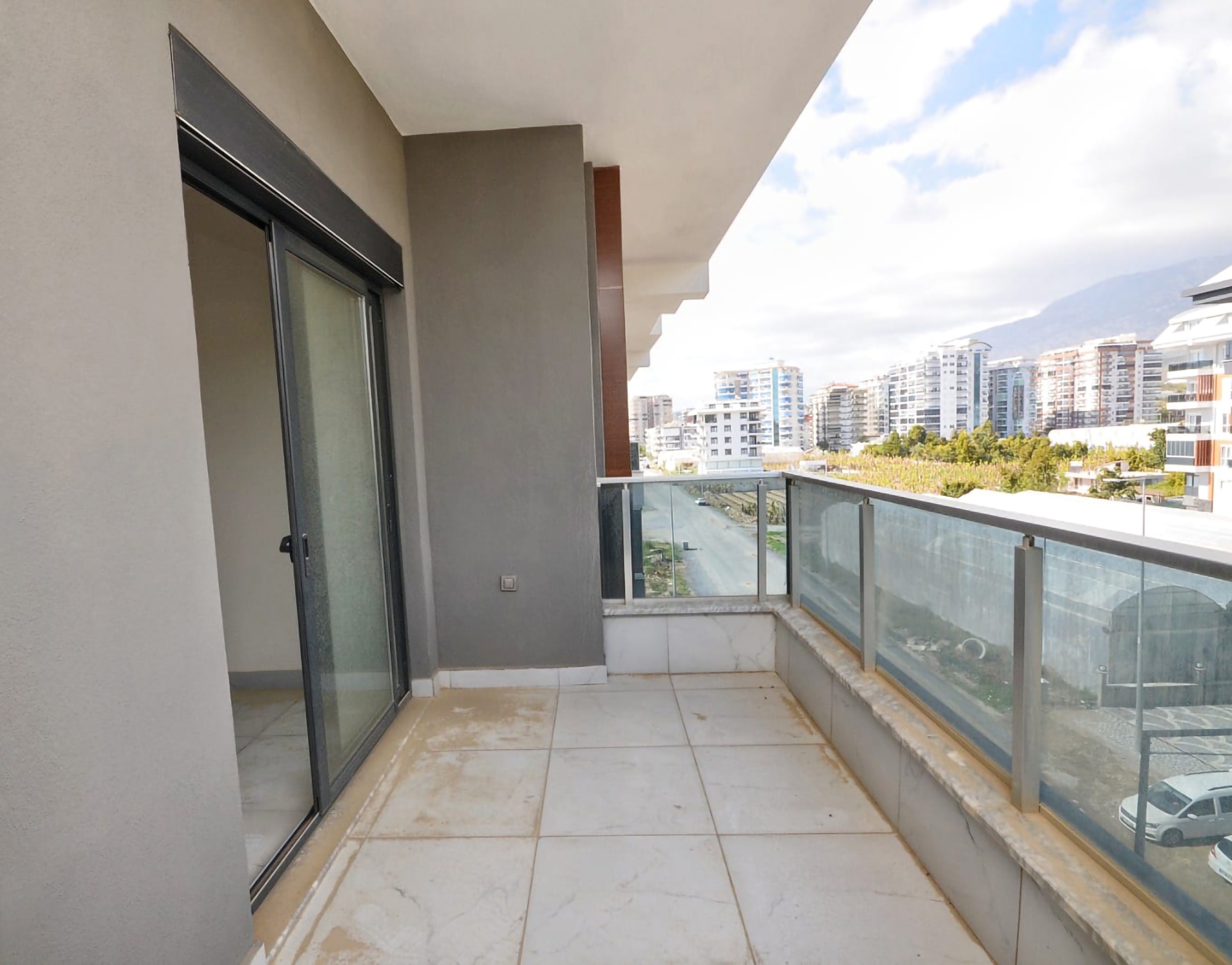 Luxury 2+1 Apartment with Mountain View in Kargicak