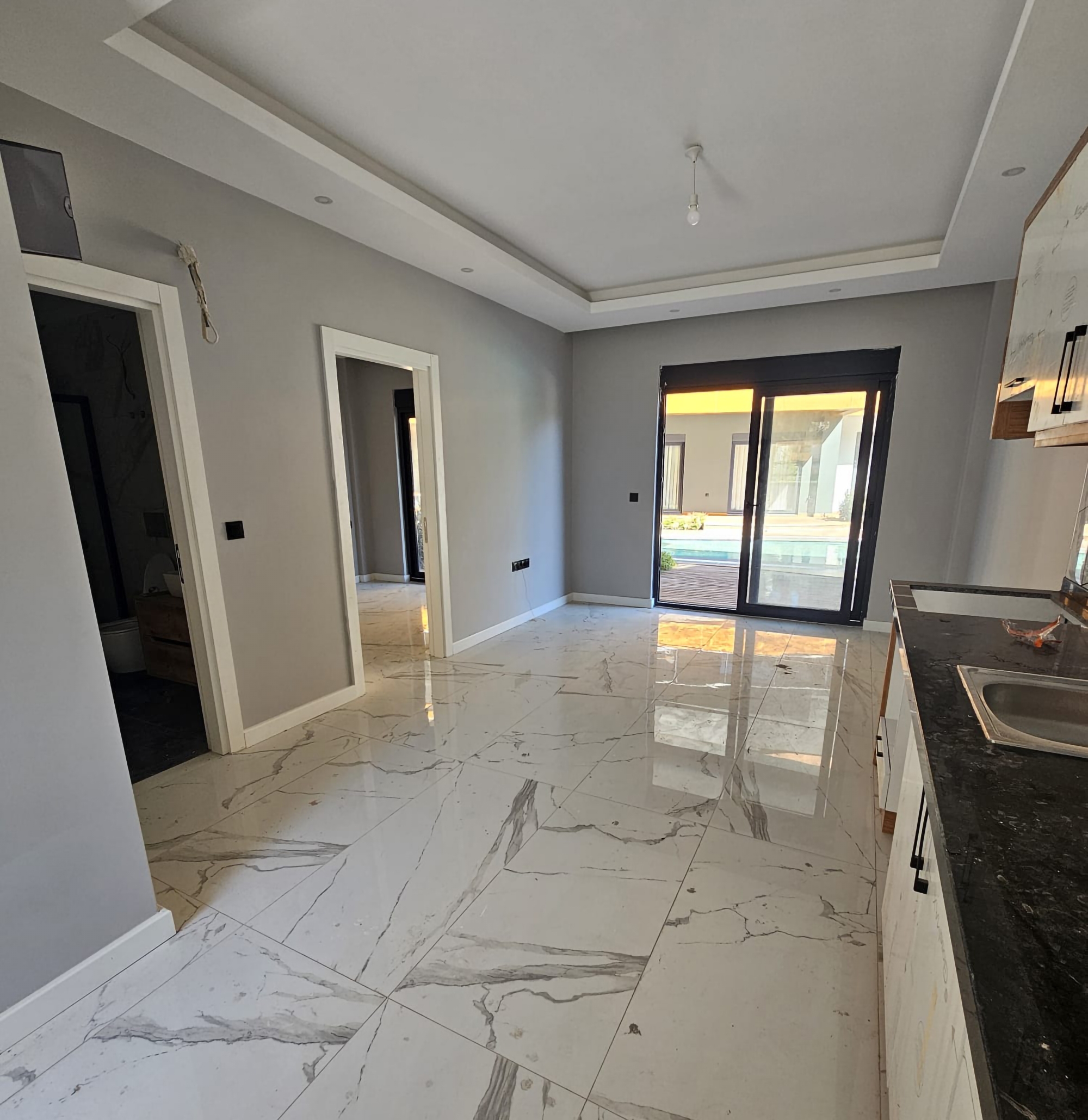Luxuriöses 1+1 Apartment mit Bergblick in Avsallar, Alanya