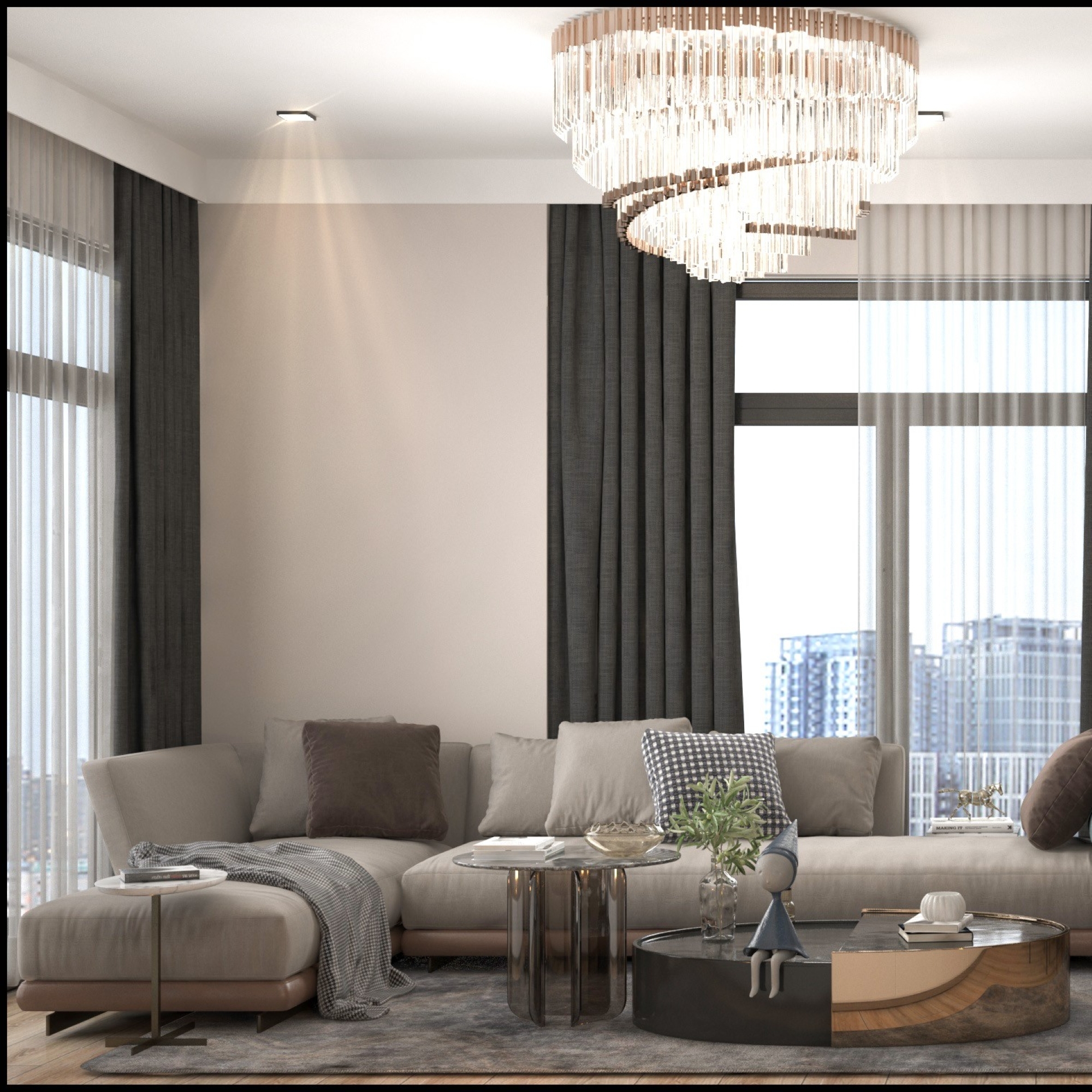 Luxury 1+1 Apartment with Pool and Fitness in Mersin-Tomuk