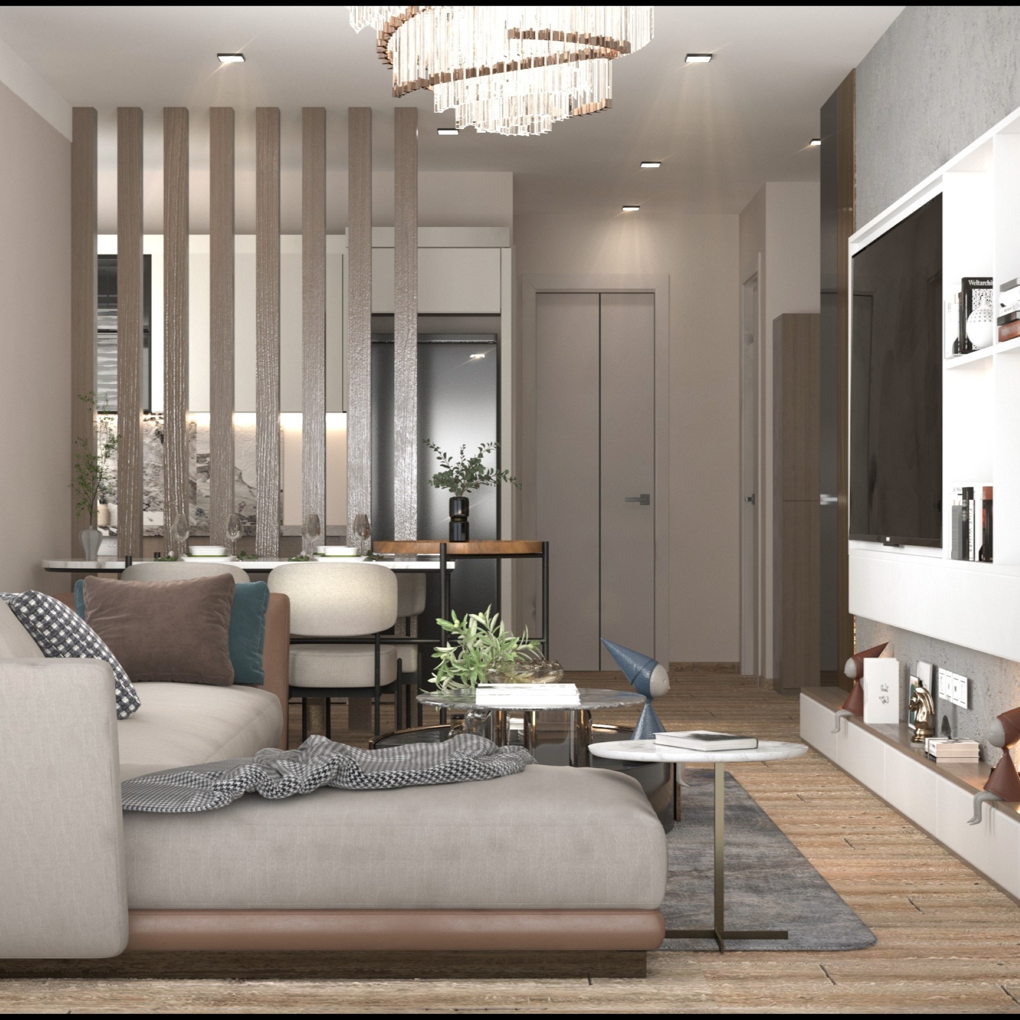 Luxury 1+1 Apartment with Pool and Fitness in Mersin-Tomuk