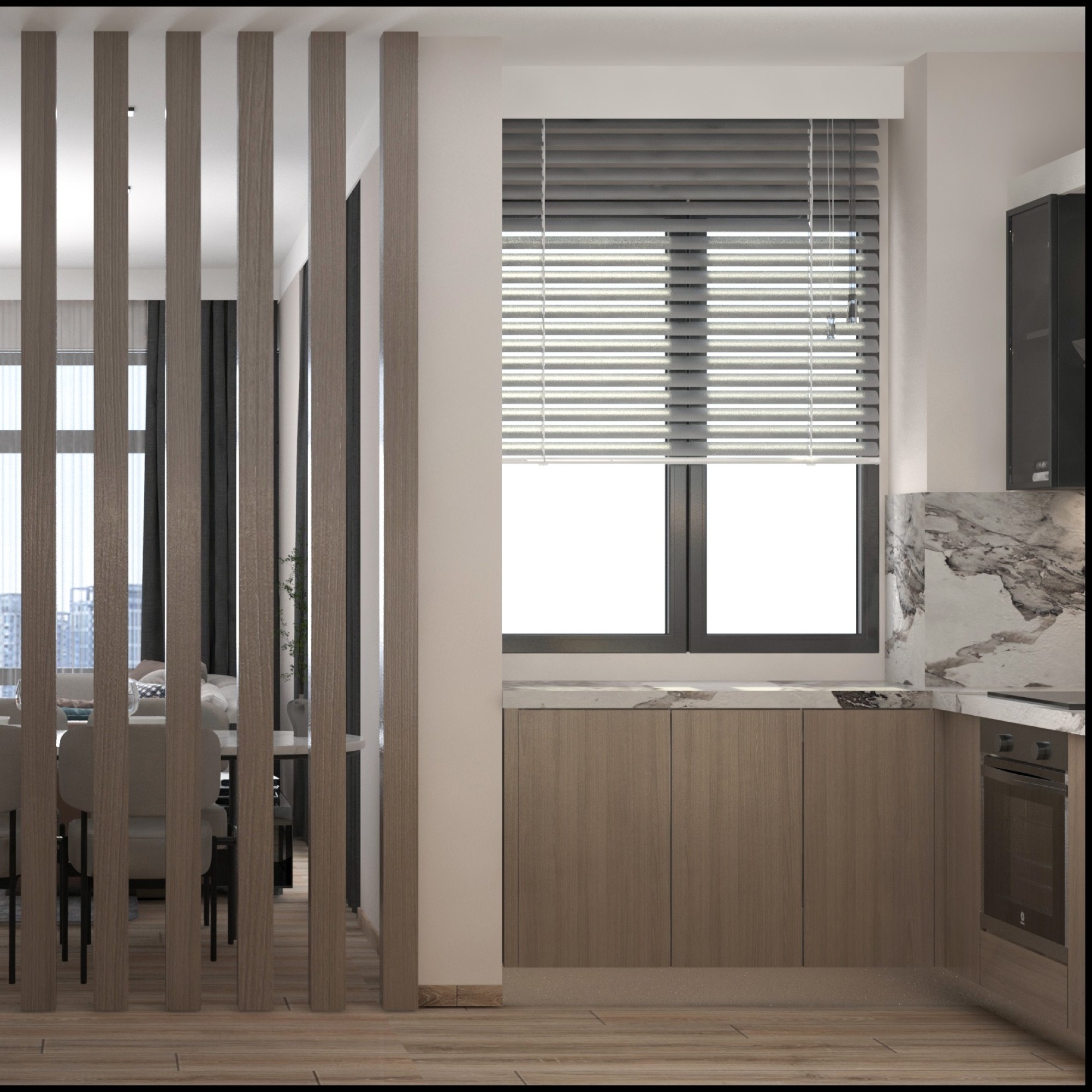Luxury 1+1 Apartment with Pool, Fitness, and Sauna in Mersin - Tomuk