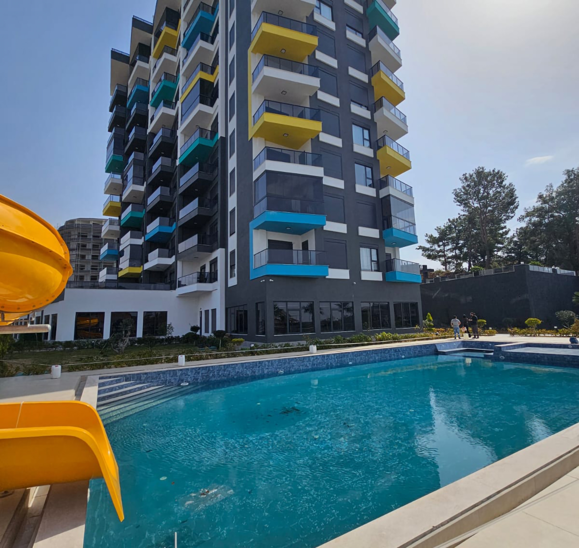 Ylellinen 1+1 Huoneisto meri- ja vuorinäköalalla, Alanya - Avsallar