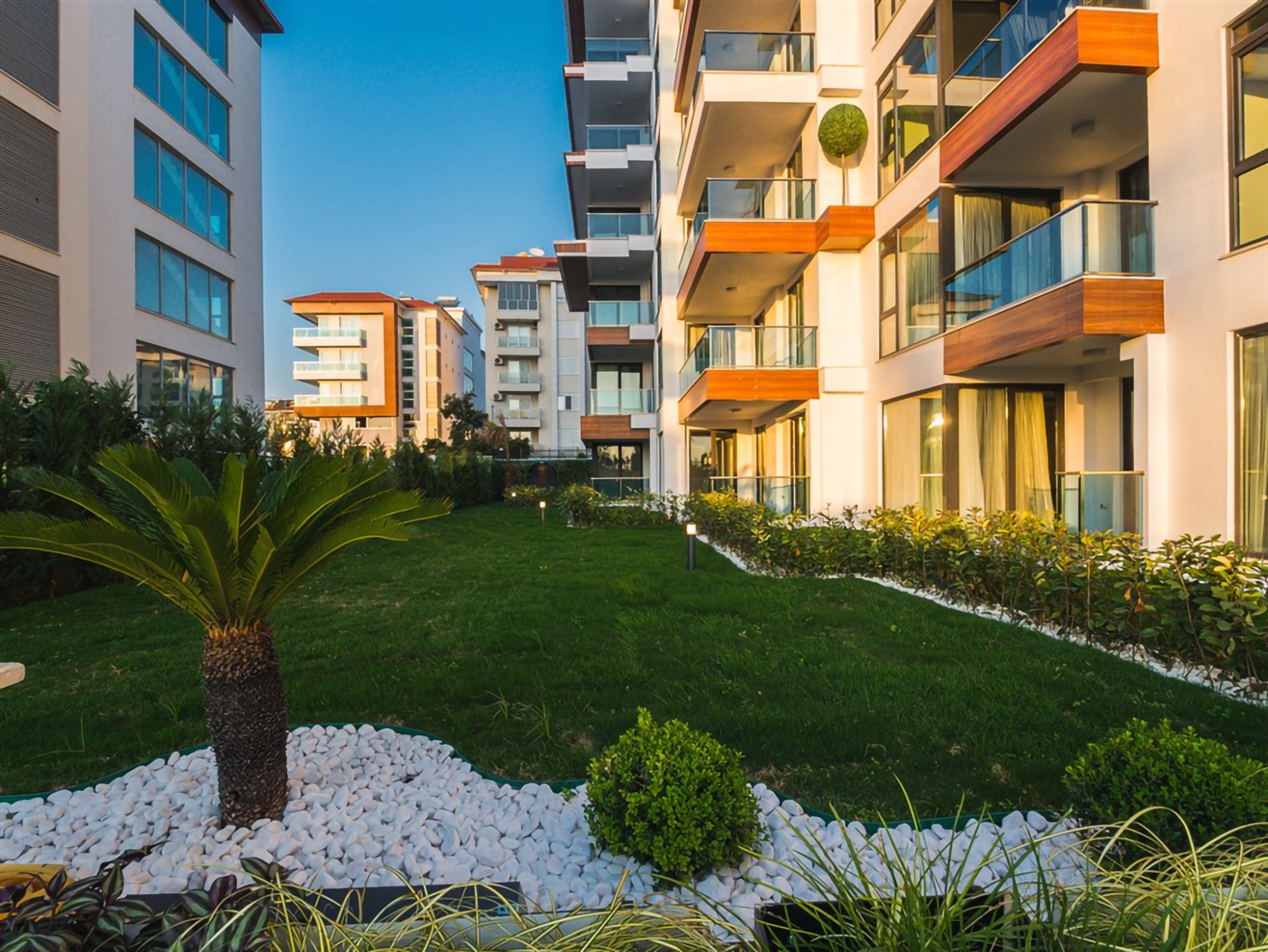 Luxuriöses 4+1 Penthouse mit atemberaubendem Meerblick und Burgblick, Alanya - Kestel