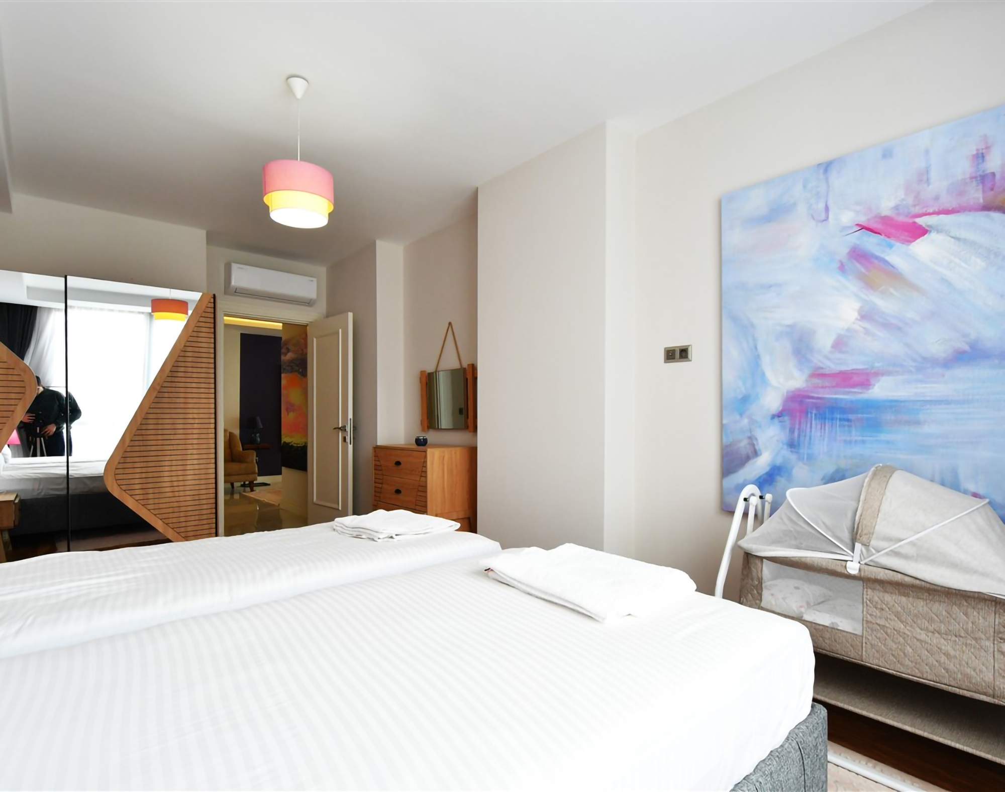Luxuriöses 4+1 Penthouse mit atemberaubendem Meerblick und Burgblick, Alanya - Kestel