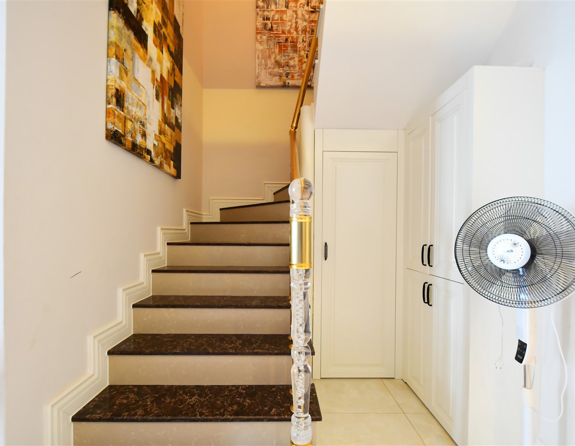 Luxuriöses 4+1 Penthouse mit atemberaubendem Meerblick und Burgblick, Alanya - Kestel
