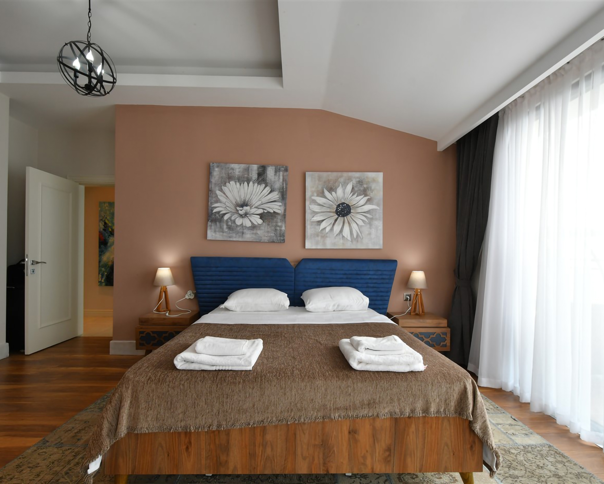 Luxuriöses 4+1 Penthouse mit atemberaubendem Meerblick und Burgblick, Alanya - Kestel