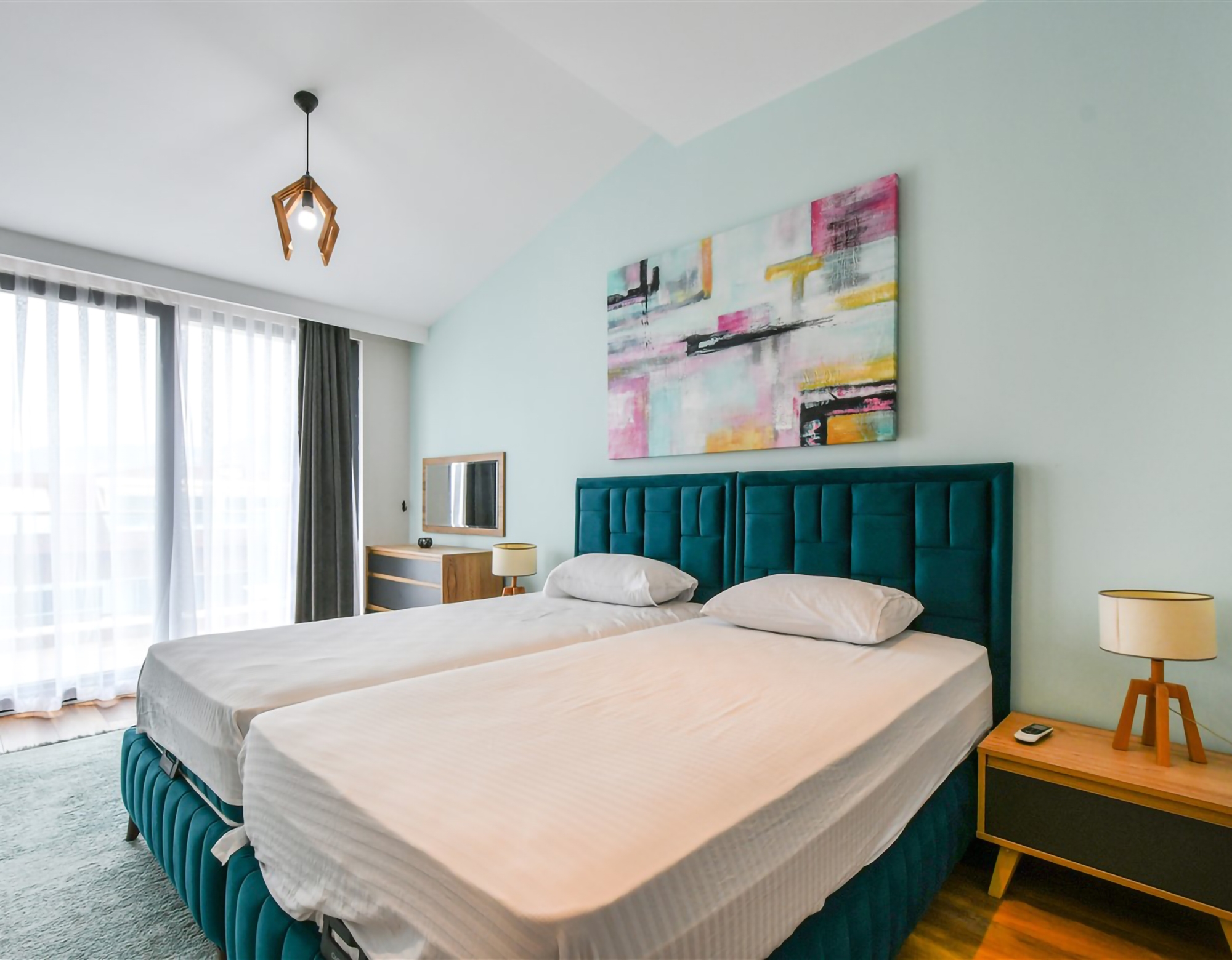 Luxuriöses 4+1 Penthouse mit atemberaubendem Meerblick und Burgblick, Alanya - Kestel