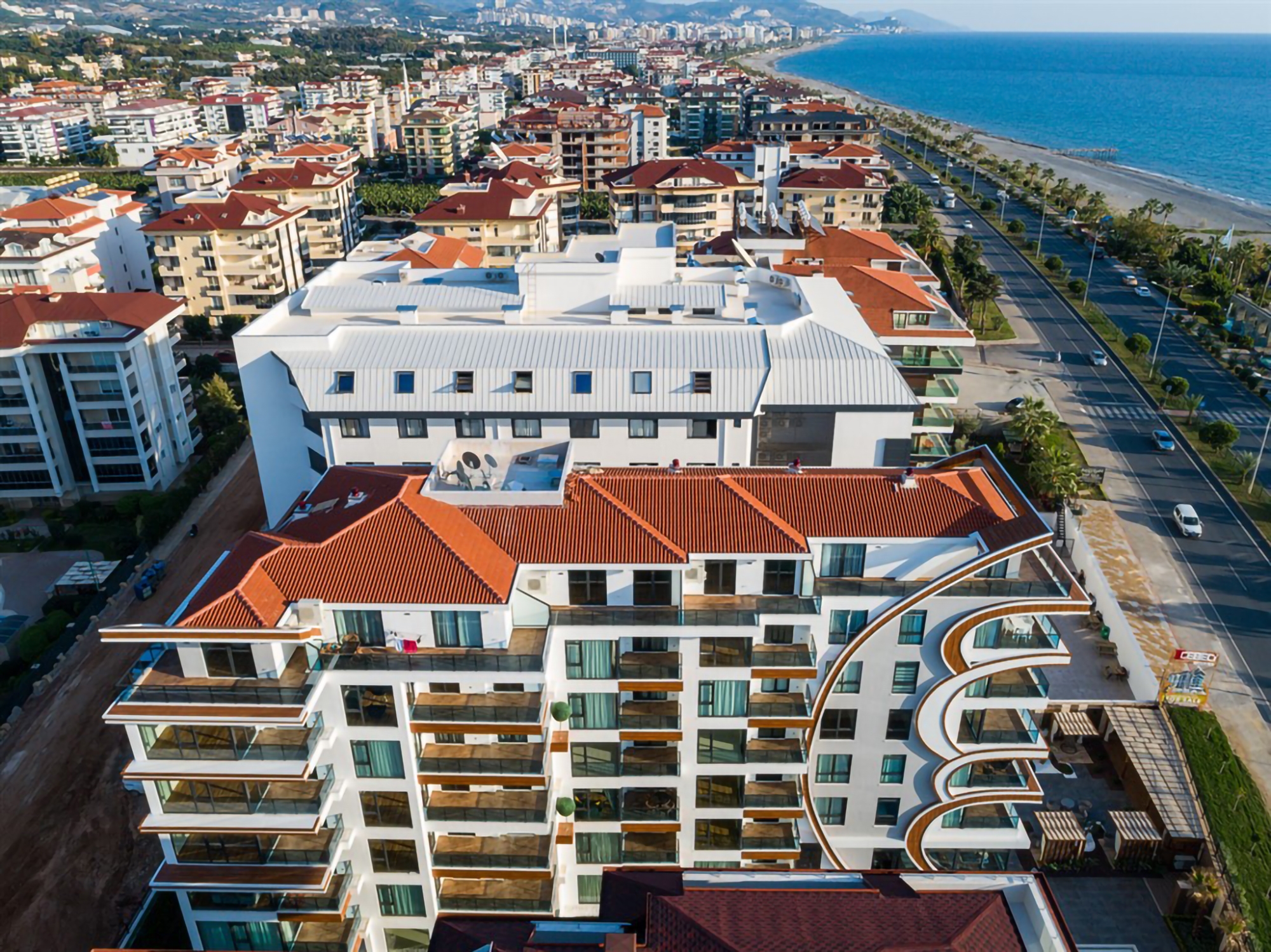 Ylellinen 1+1 puutarhakerros vuorinäköalalla, Alanya - Kestel