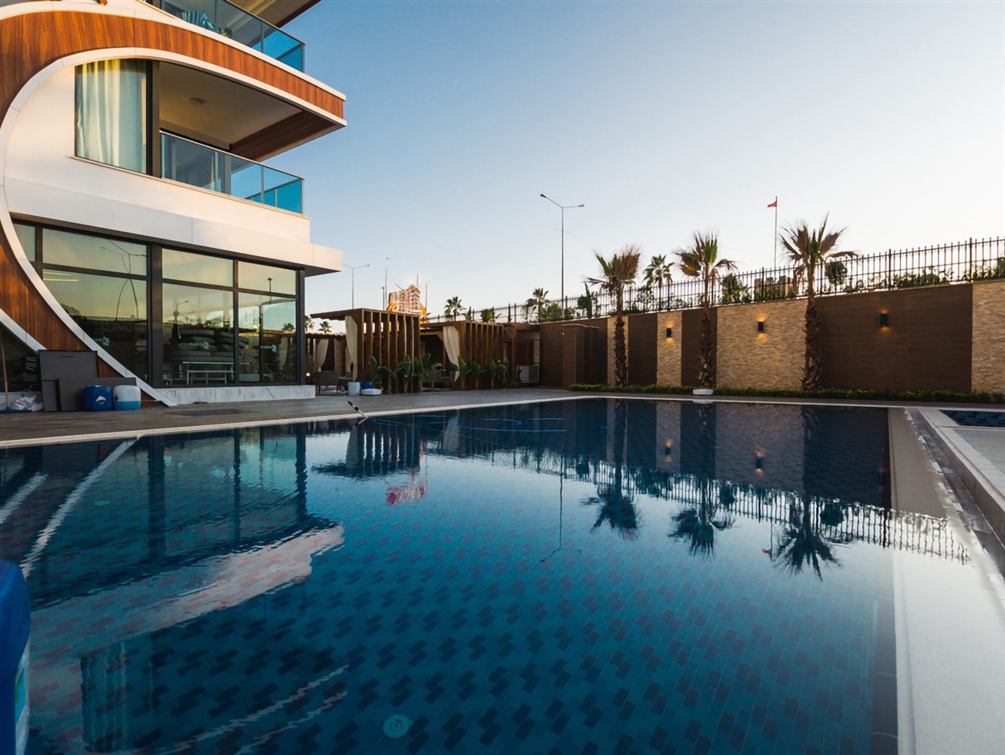 Ylellinen 1+1 puutarhakerros vuorinäköalalla, Alanya - Kestel