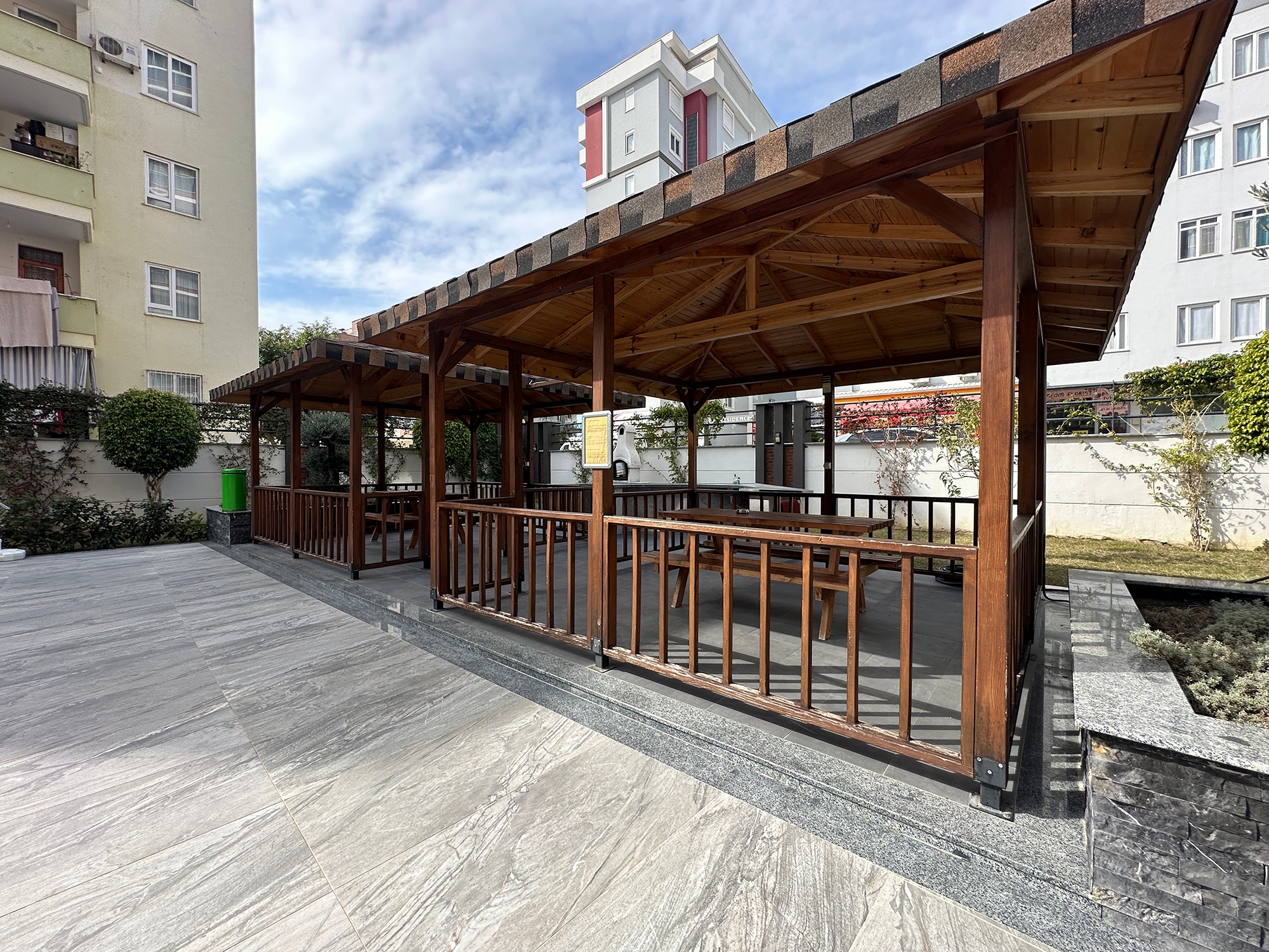 Luxuriöses 1+1 Apartment mit Bergblick in Mahmutlar, Alanya