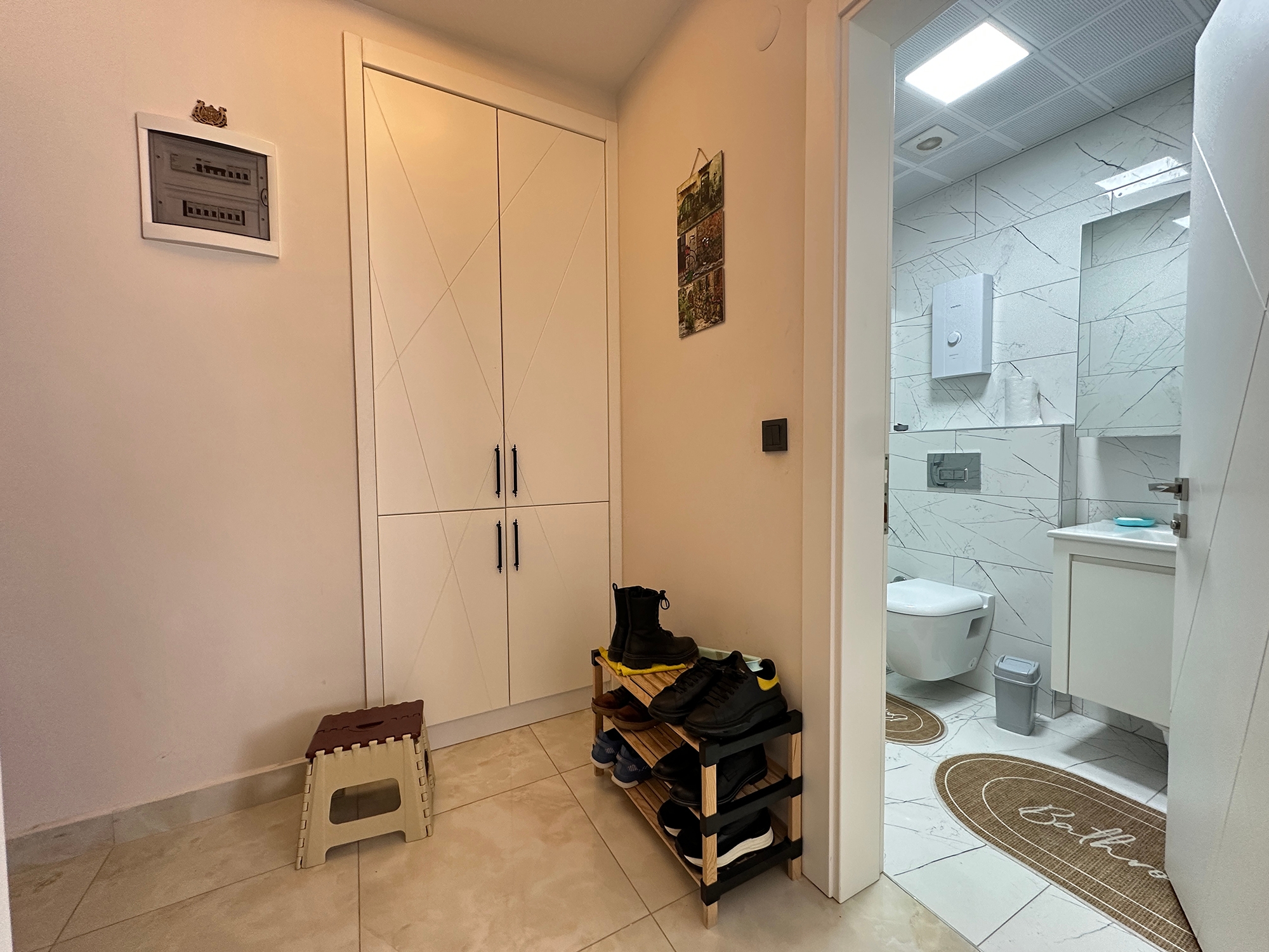 Luxuriöses 1+1 Apartment mit Bergblick in Mahmutlar, Alanya