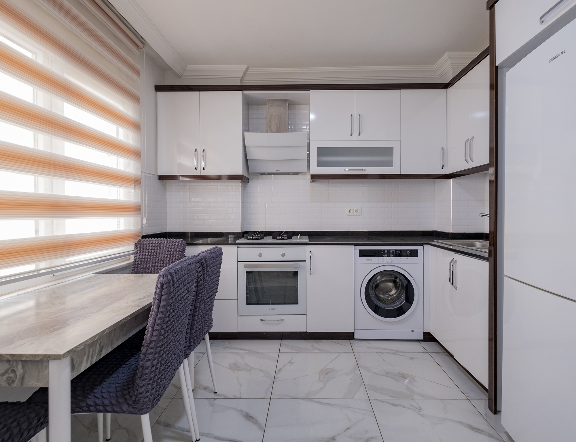 Spacious 3+1 Apartment with Mountain Views in Mahmutlar