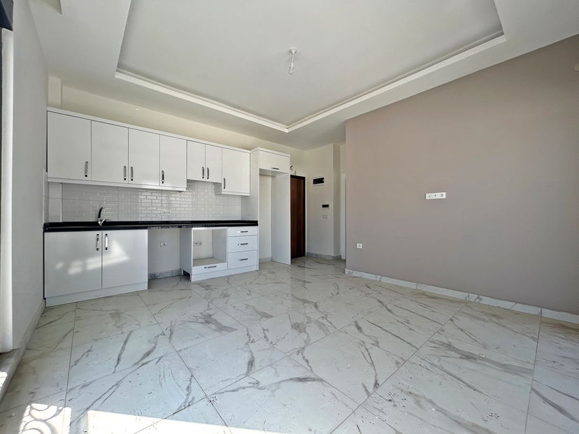 Bergblick 1+1 Wohnung in Kargicak, Alanya