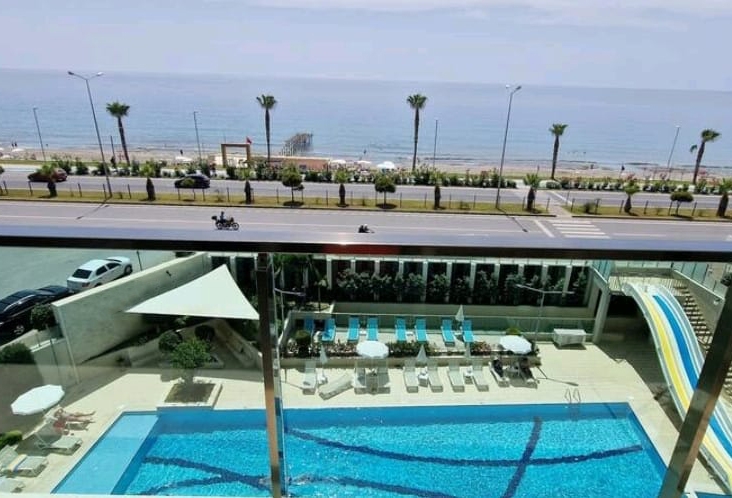 Luxuriöses 1+1 Apartment mit Meerblick und Bergblick in Mahmutlar, Alanya