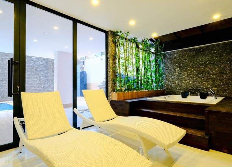 Luxuriöses 1+1 Apartment mit Bergblick im Zentrum von Alanya