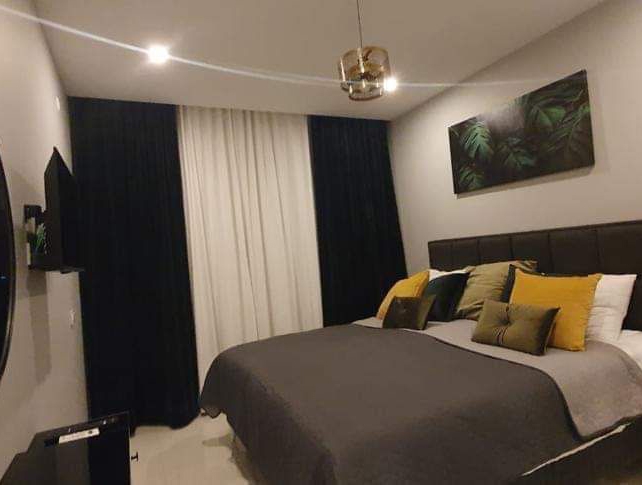 Luxuriöses 1+1 Apartment mit Bergblick im Zentrum von Alanya