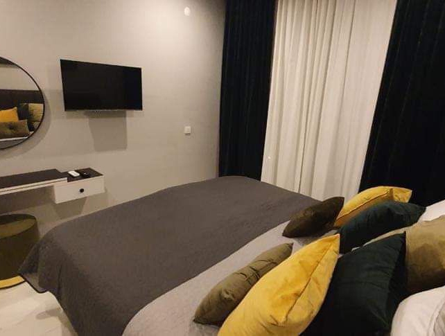 Luxuriöses 1+1 Apartment mit Bergblick im Zentrum von Alanya