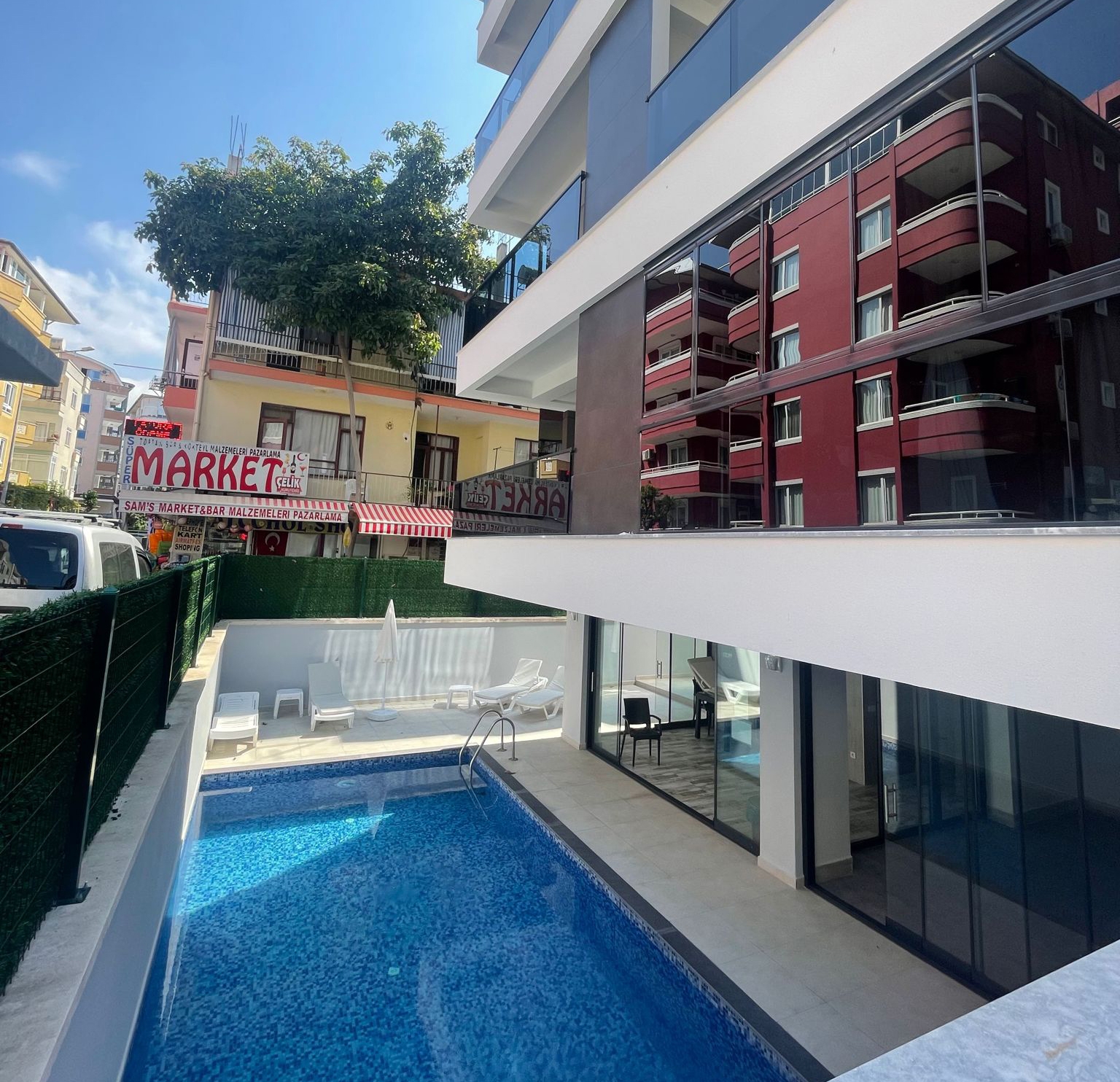 Luksus 2+1 Penthouse med Bjergudsigt i Alanya Centrum