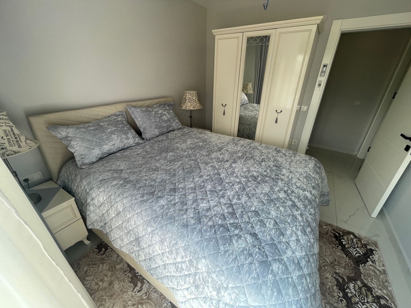 Luksus 2+1 Penthouse med Bjergudsigt i Alanya Centrum