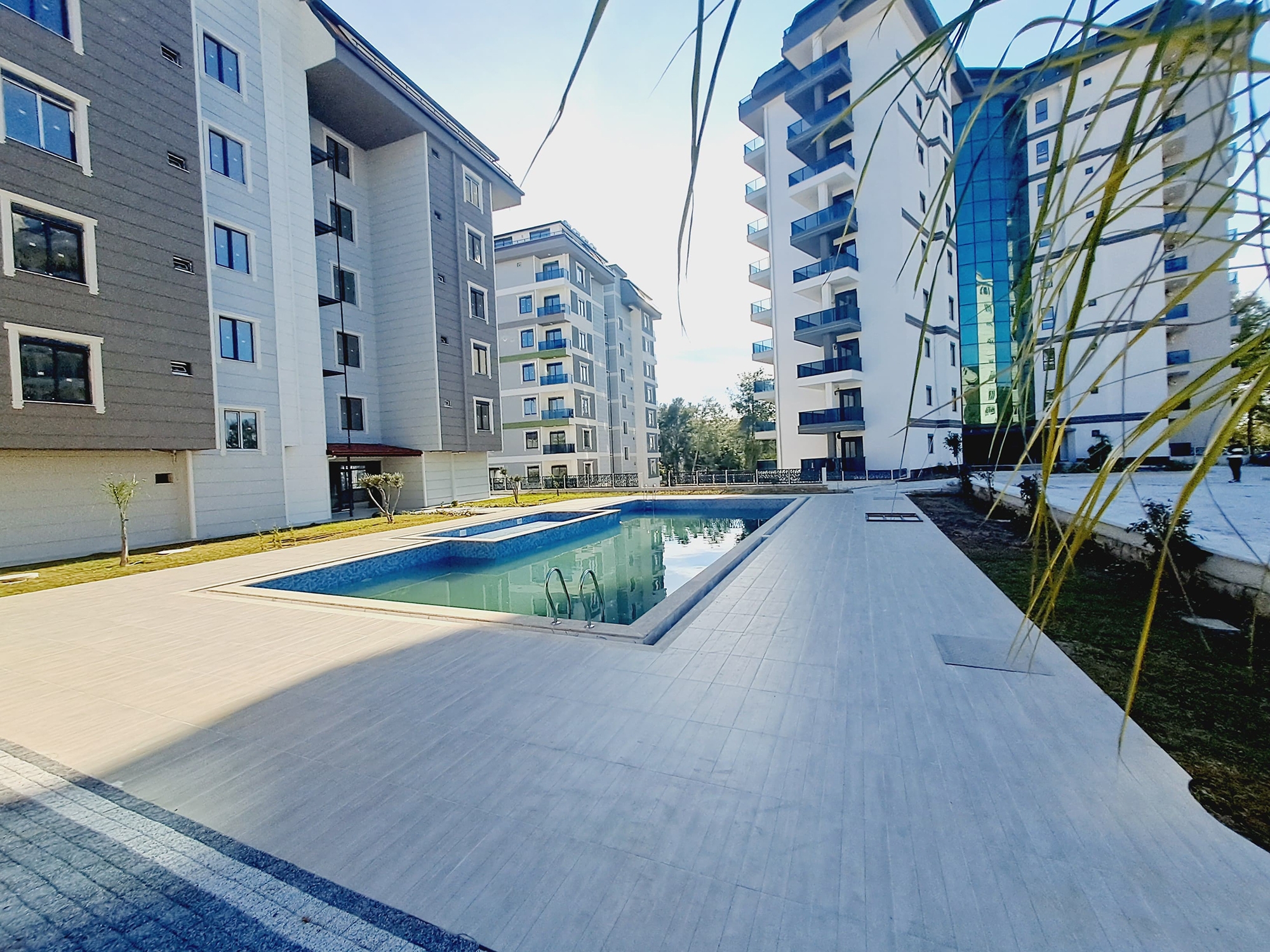 Modernes 1+1 Apartment mit Bergblick in Avsallar, Alanya