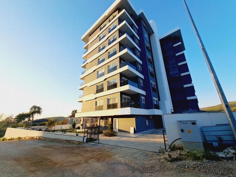 Luxuriöses 1+1 Apartment mit Meerblick in Avsallar, Alanya