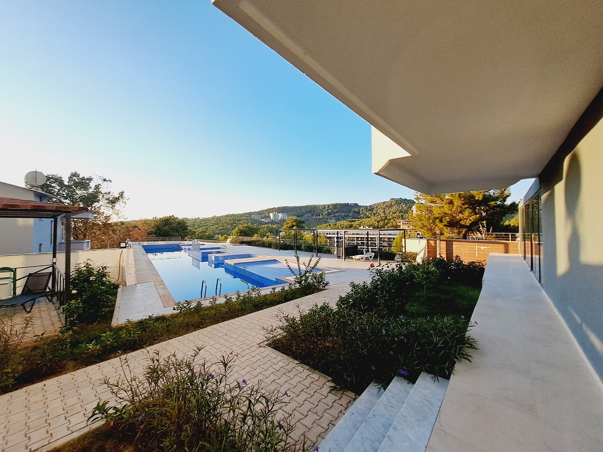Luxuriöses 1+1 Apartment mit Meerblick in Avsallar, Alanya