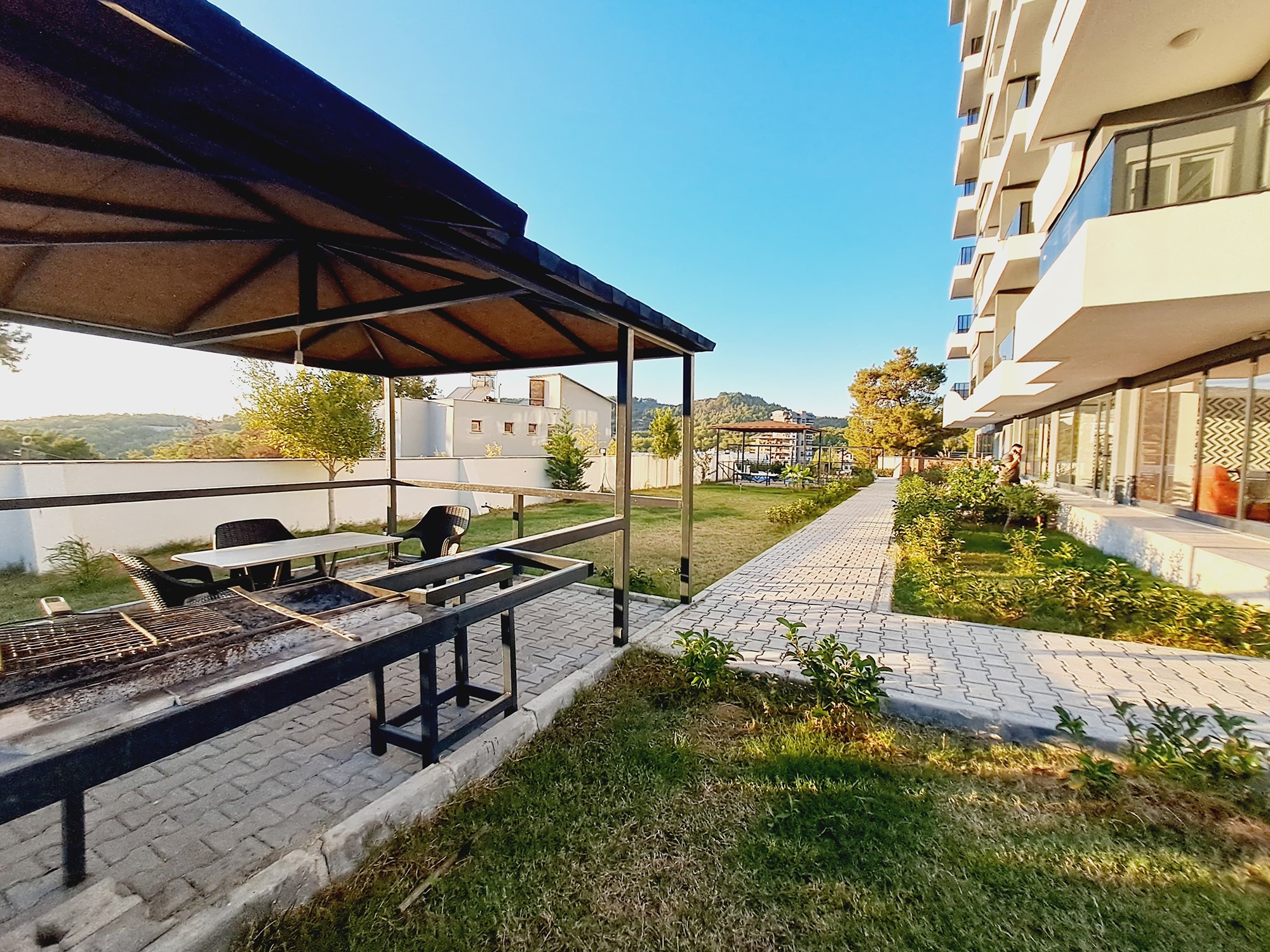 Luxuriöses 1+1 Apartment mit Meerblick in Avsallar, Alanya