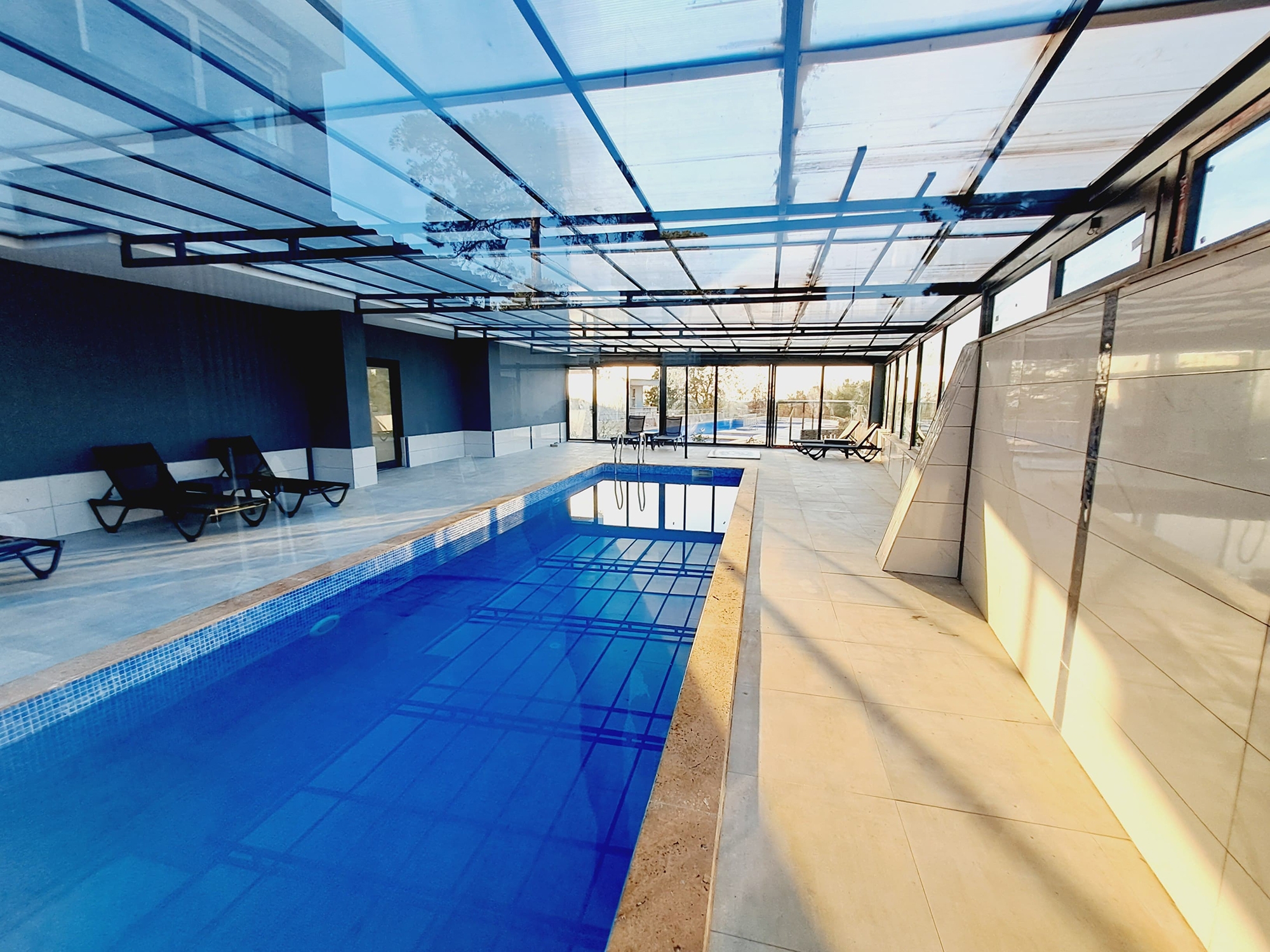 Luxuriöses 1+1 Apartment mit Meerblick in Avsallar, Alanya