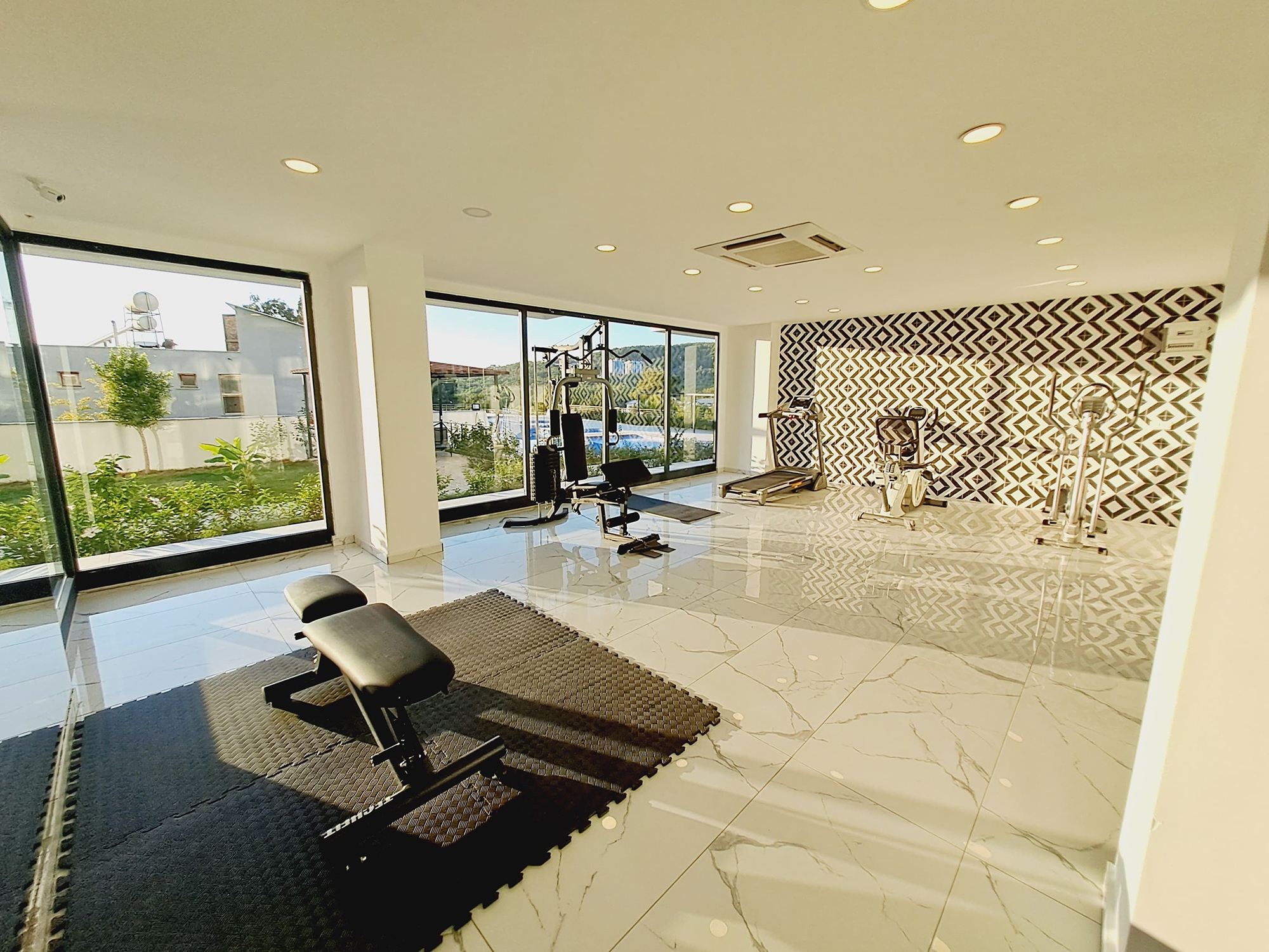 Luxuriöses 1+1 Apartment mit Meerblick in Avsallar, Alanya