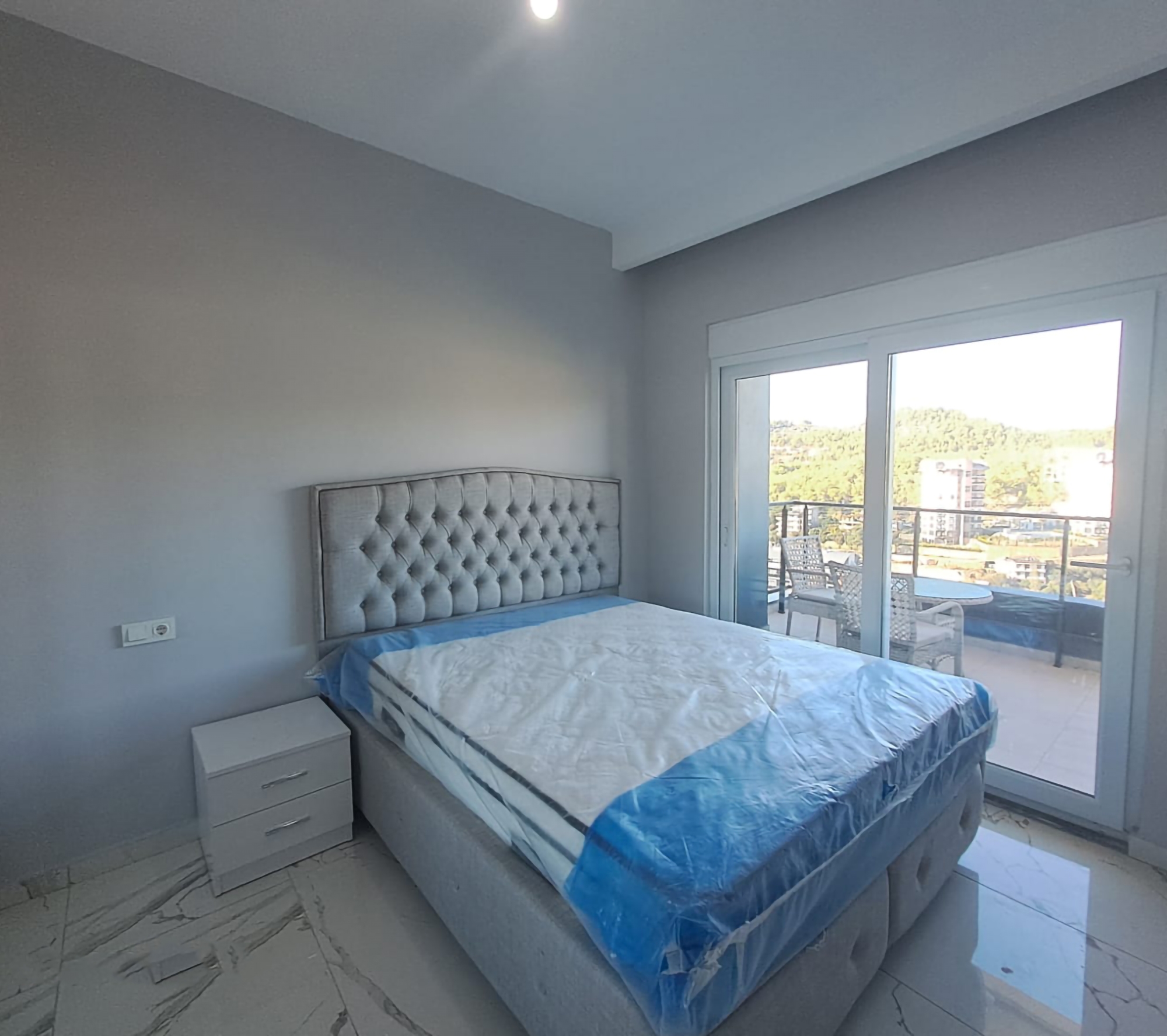 Luxuriöses 1+1 Apartment mit Meerblick in Avsallar, Alanya