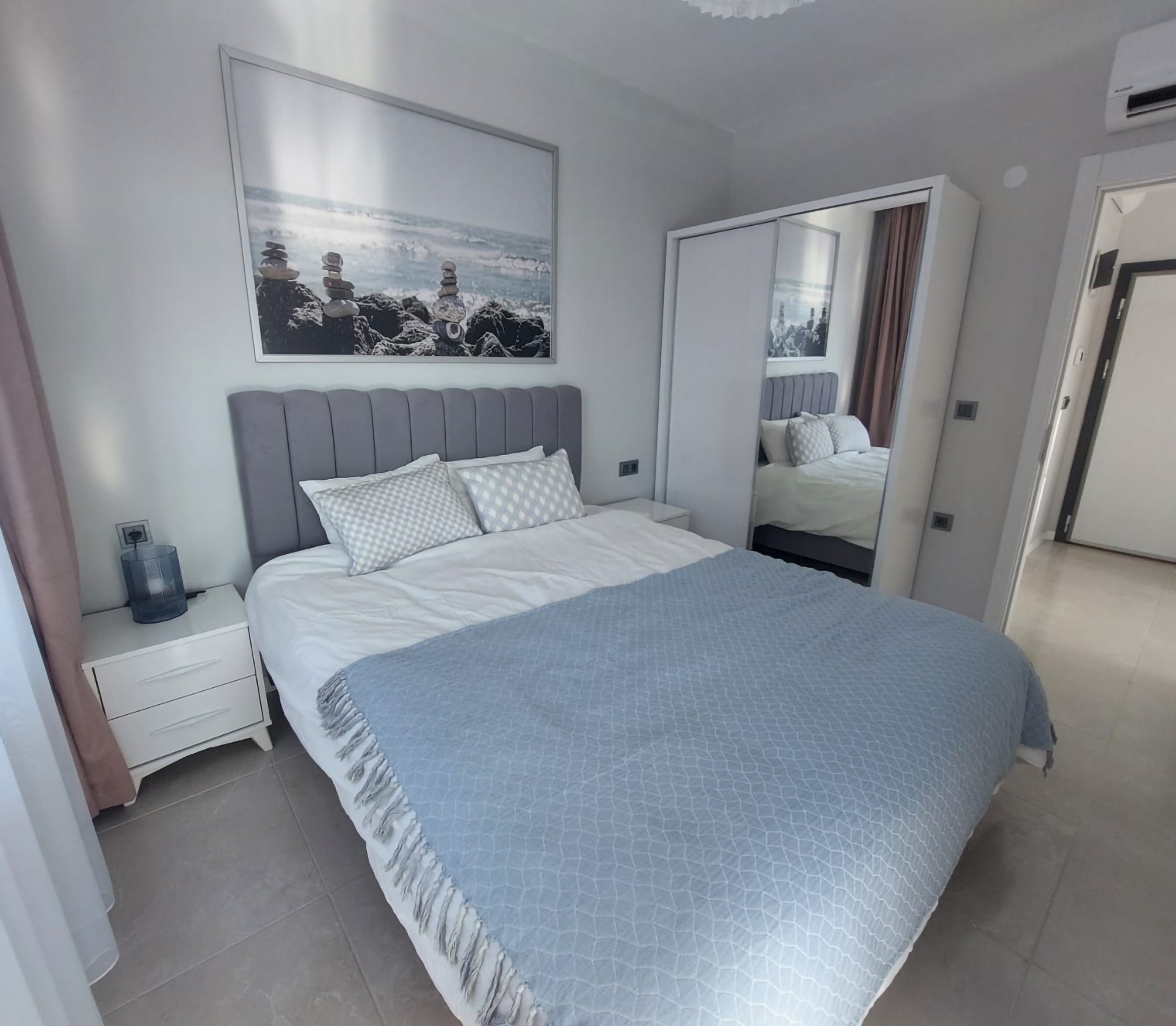 Ylellinen 1+1 huoneisto vuorinäköalalla, Alanya - Avsallar