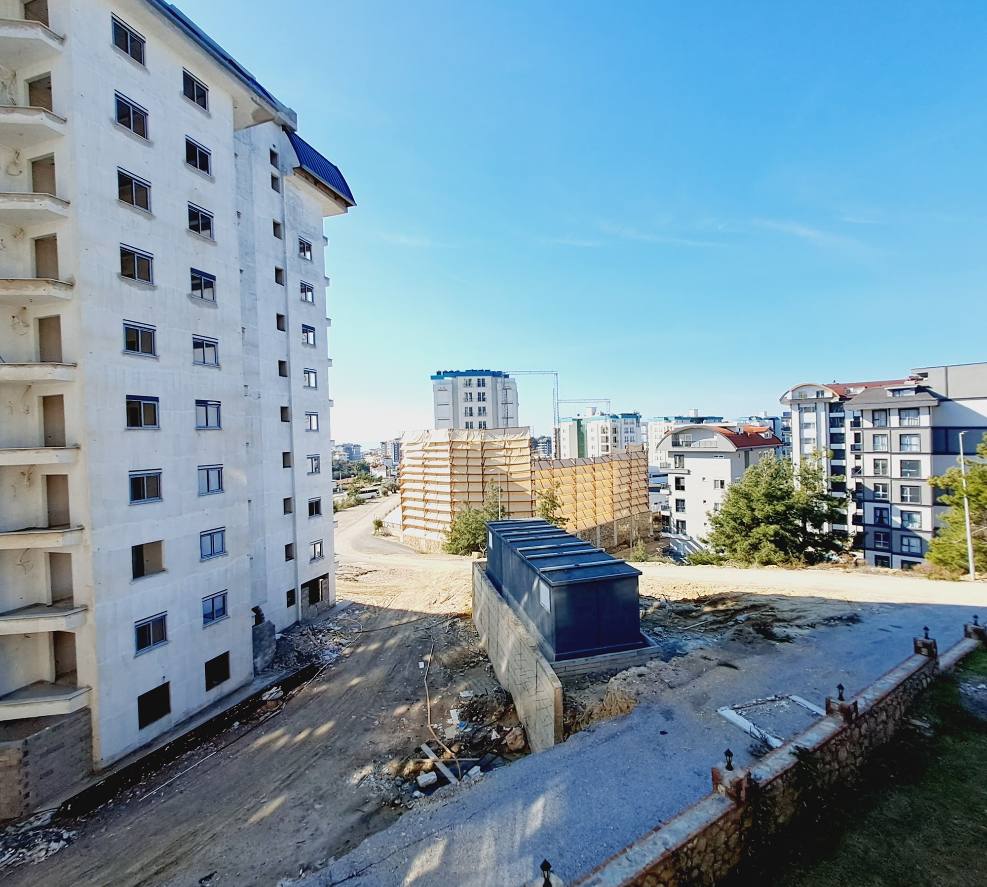 Luxuriöses 1+1 Apartment mit Bergblick in Avsallar