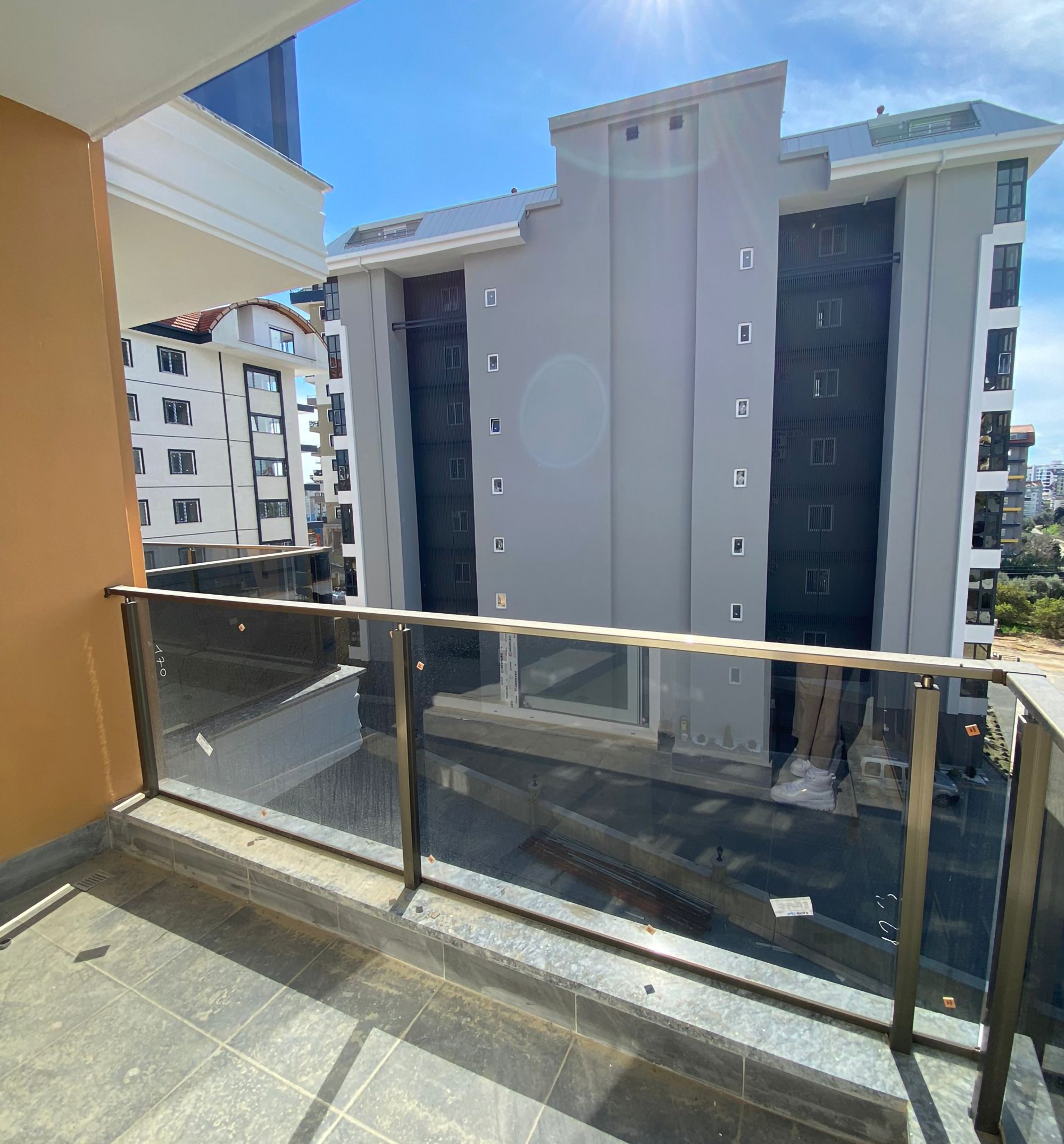 Luxuriöses 1+1 Apartment mit Bergblick in Avsallar, Alanya