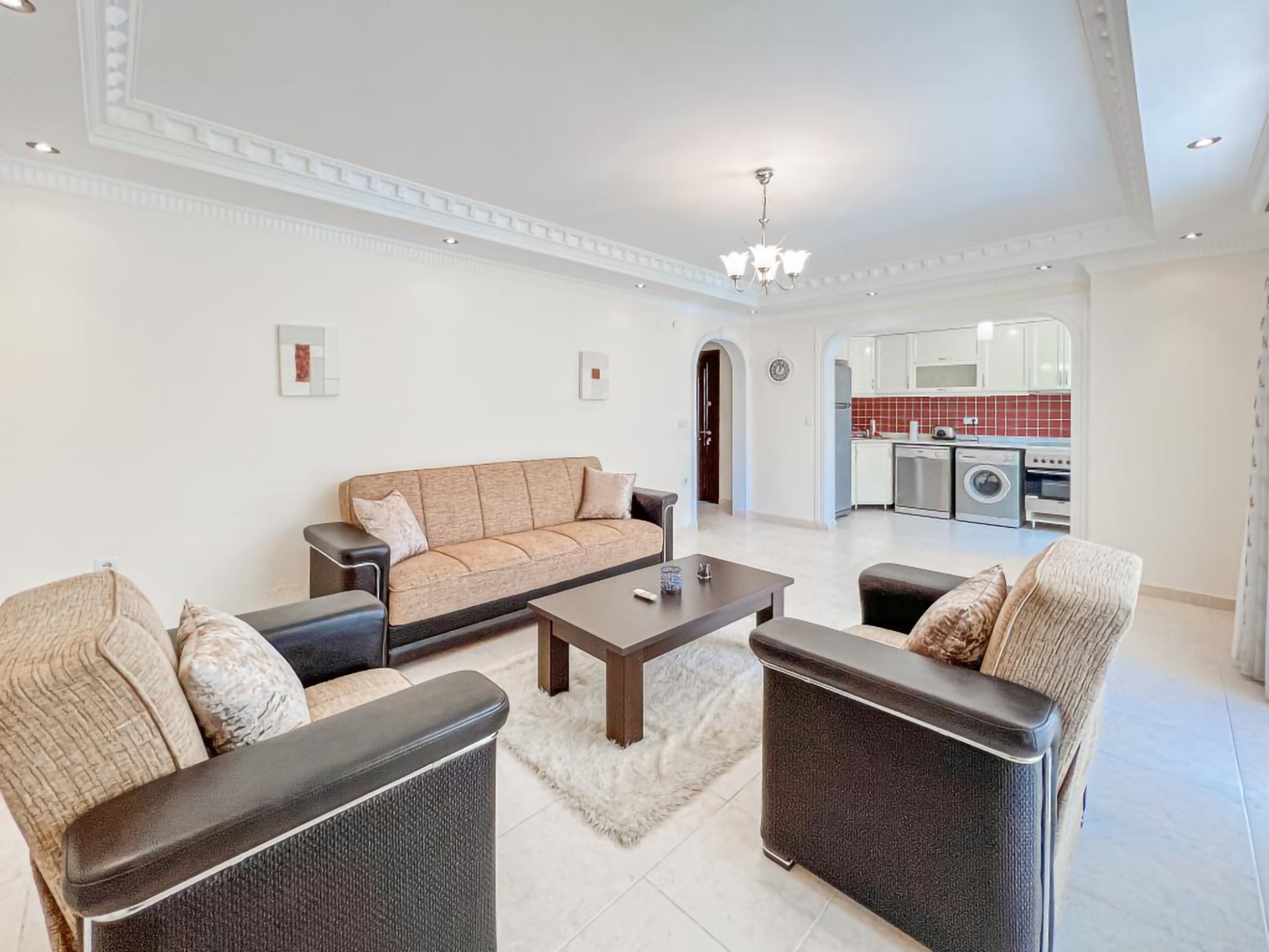 Luxuriöses 2+1 Apartment mit Bergblick, Alanya - Mahmutlar