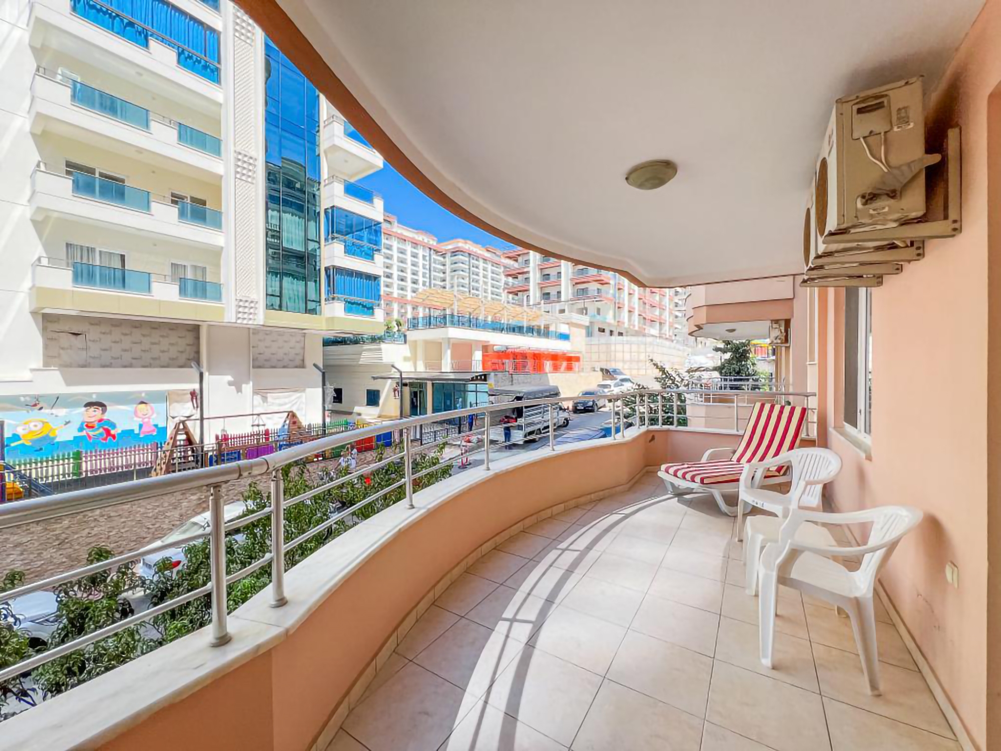 Luxuriöses 2+1 Apartment mit Bergblick, Alanya - Mahmutlar