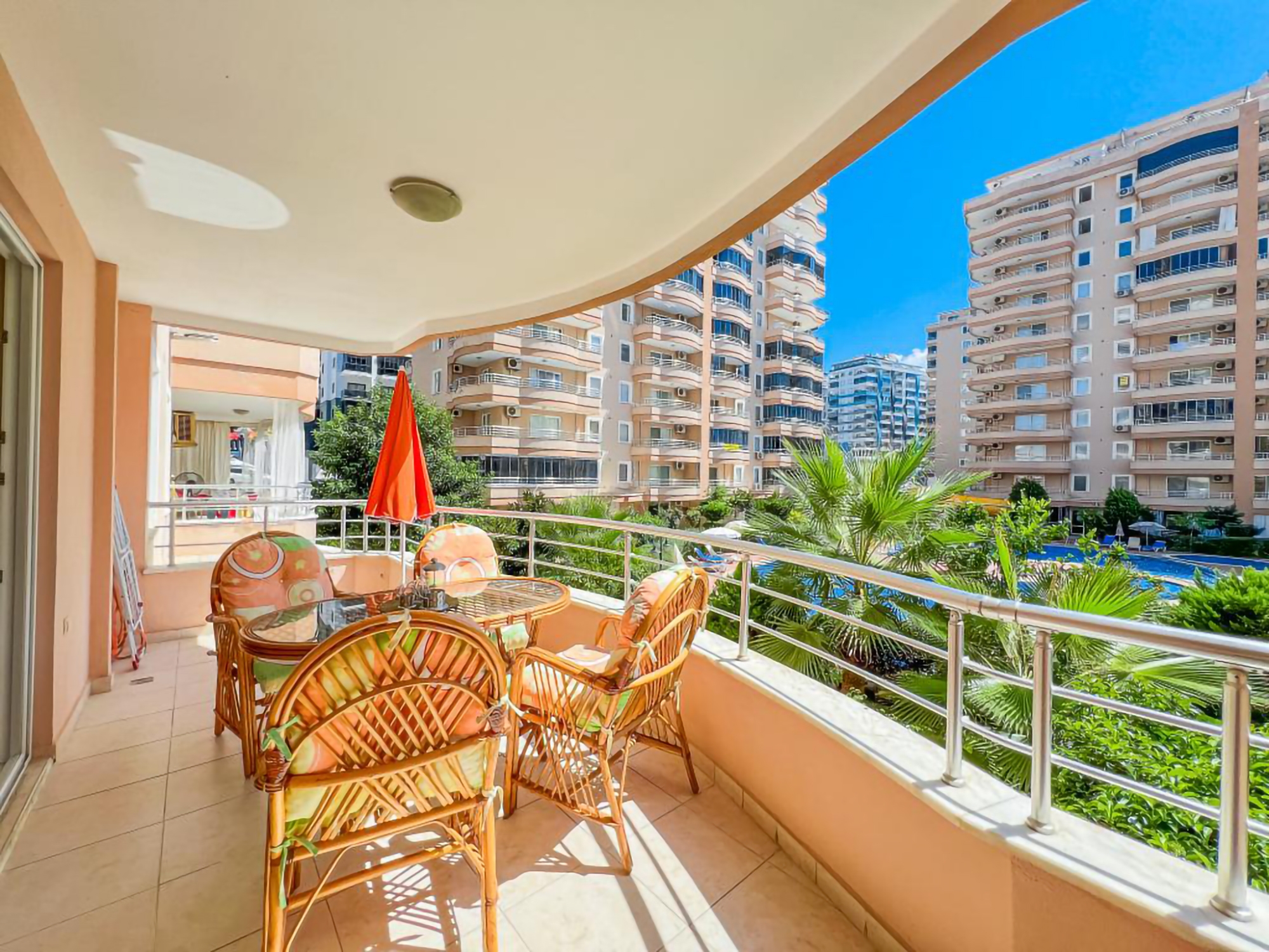 Luxuriöses 2+1 Apartment mit Bergblick, Alanya - Mahmutlar