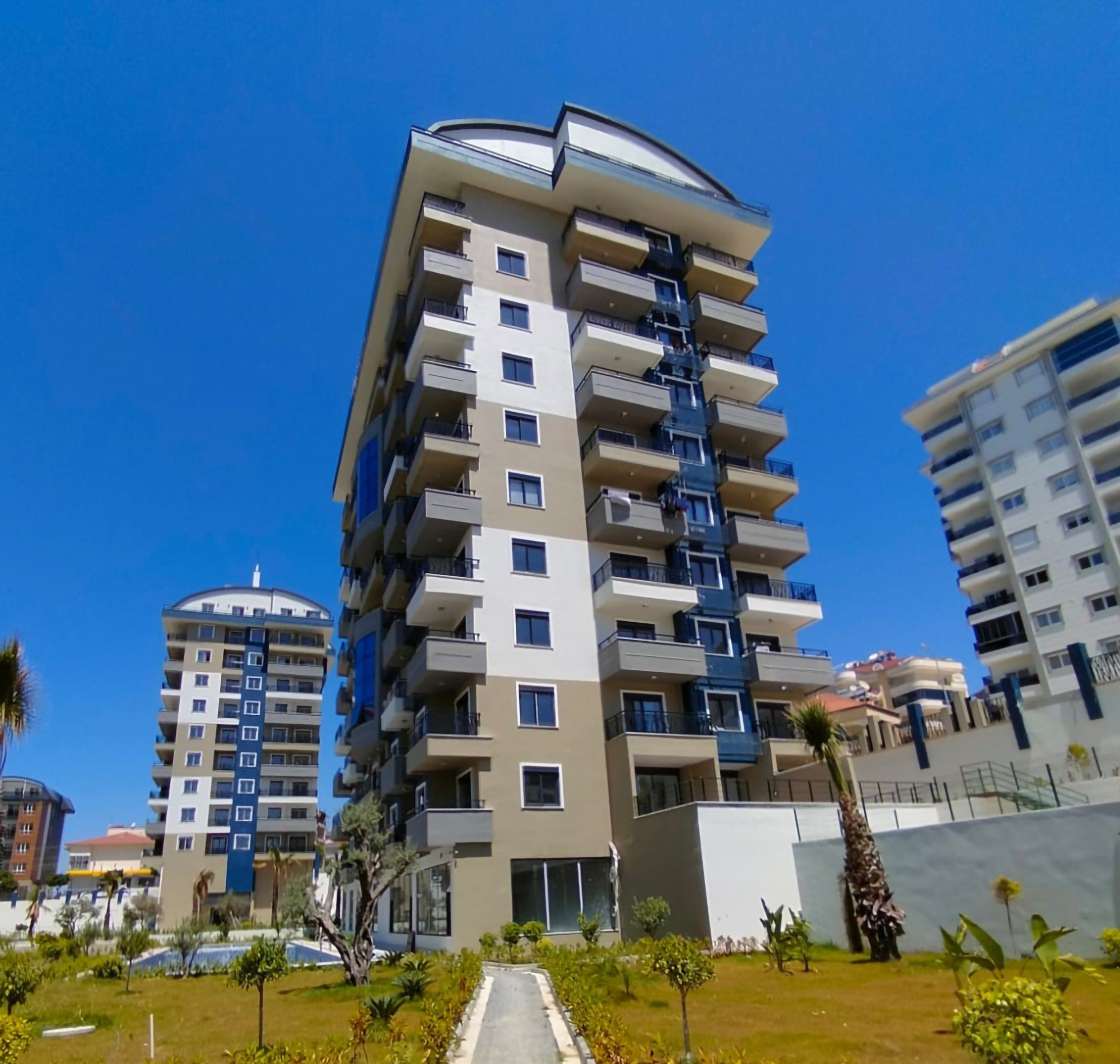 Luxury 1+1 Apartment with Sea and Mountain Views, Avsallar