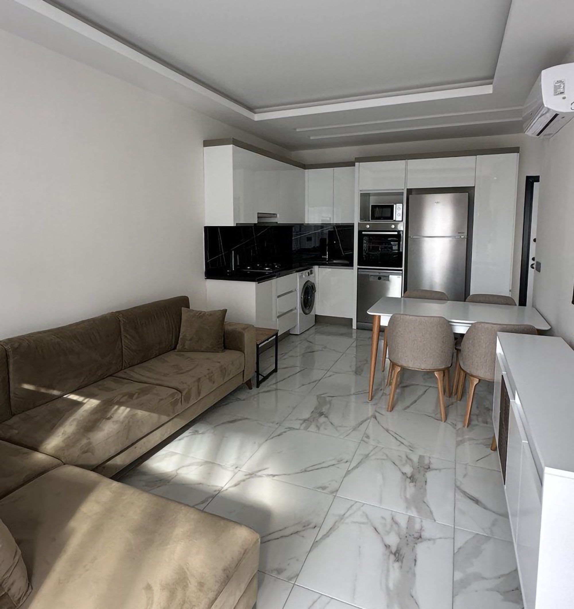 Ylellinen 1+1 Huoneisto Vuorinäköalalla, Alanya - Avsallar