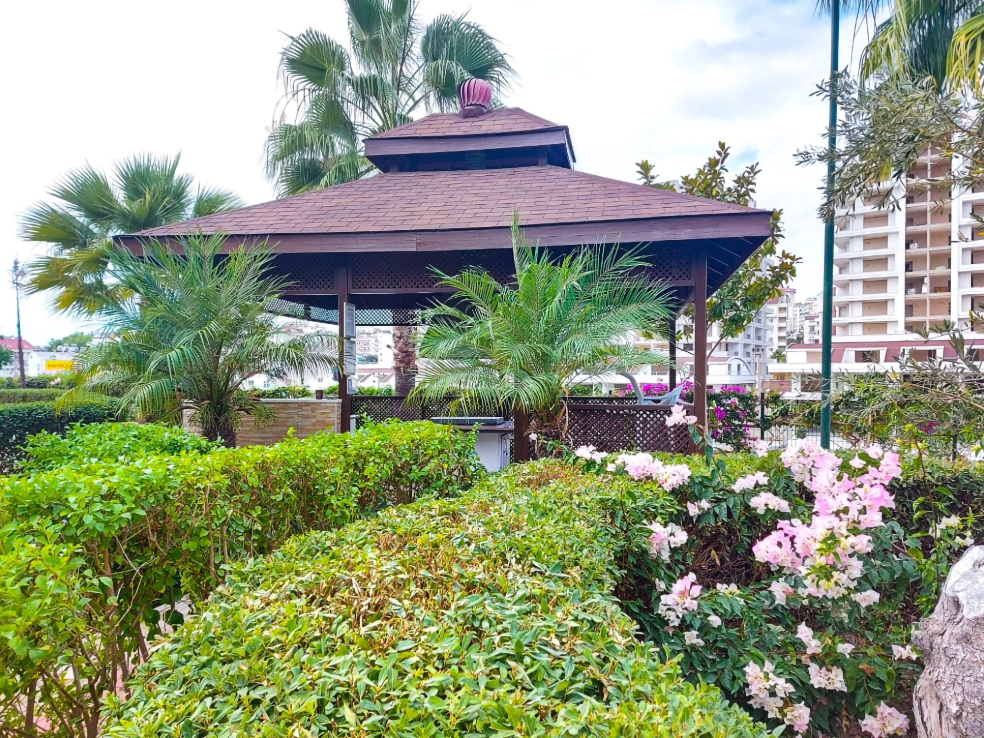 Luxuriöse 1+1 Wohnung mit Bergblick, Alanya - Avsallar