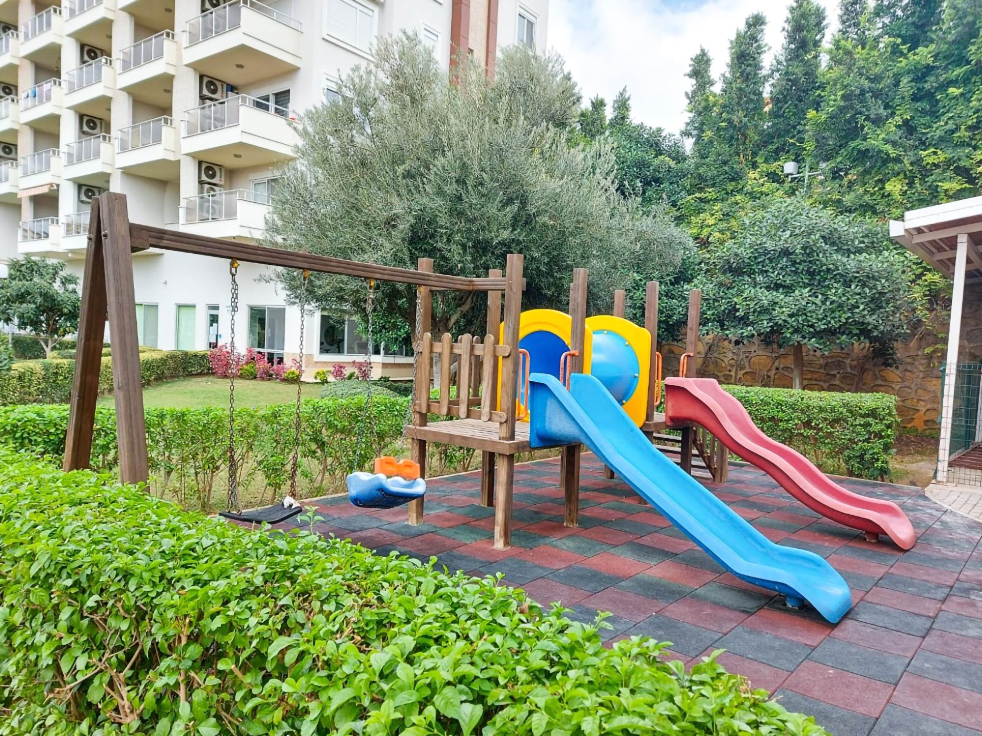 Luxuriöse 1+1 Wohnung mit Bergblick, Alanya - Avsallar