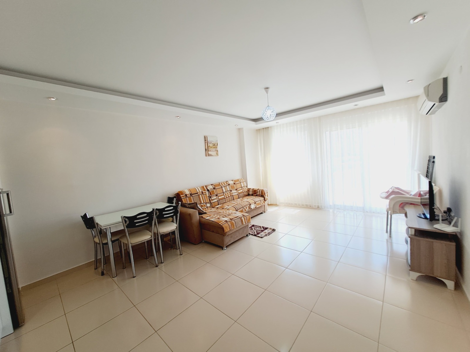 Luxuriöse 1+1 Wohnung mit Bergblick, Alanya - Avsallar