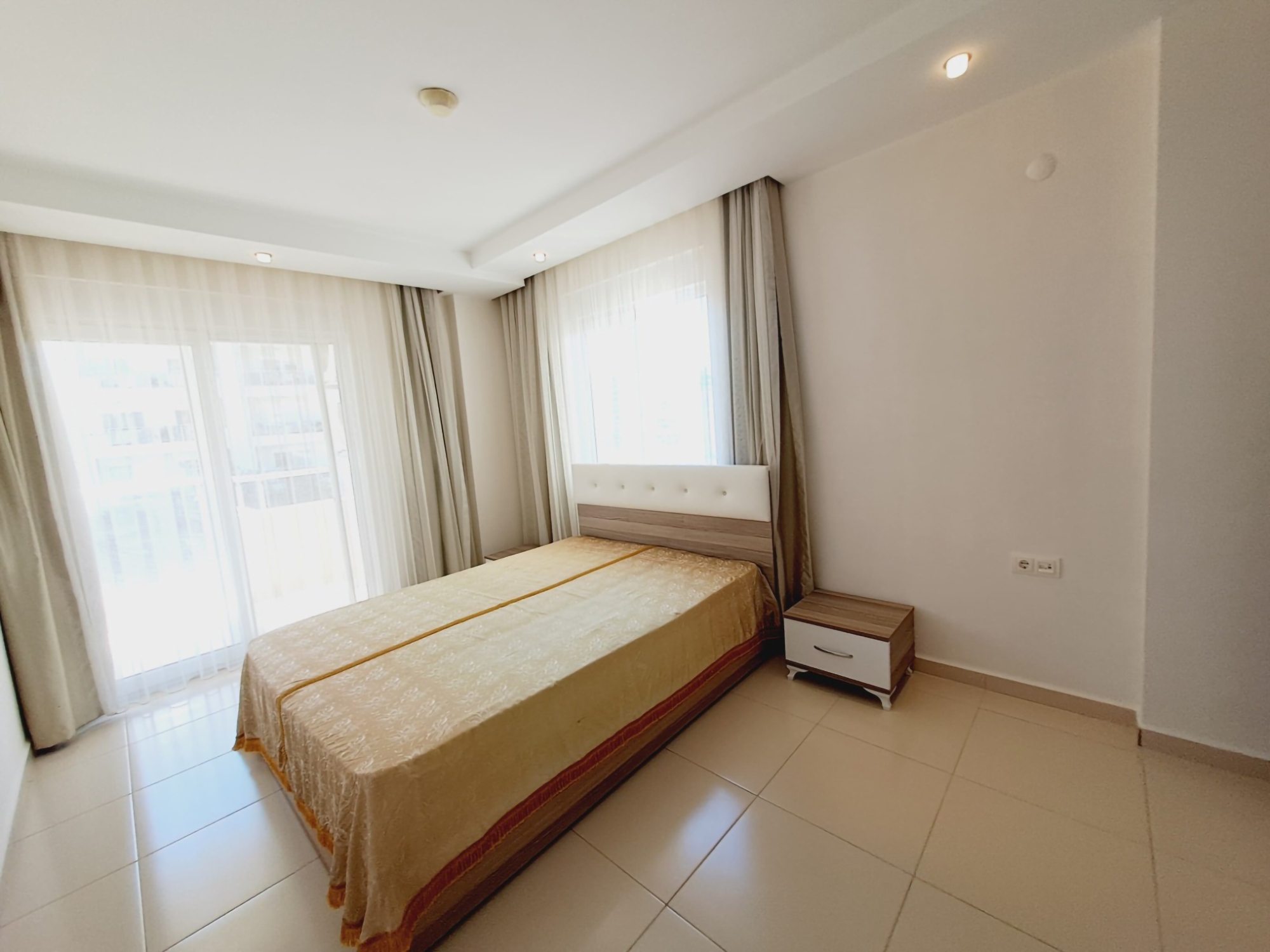 Luxuriöse 1+1 Wohnung mit Bergblick, Alanya - Avsallar