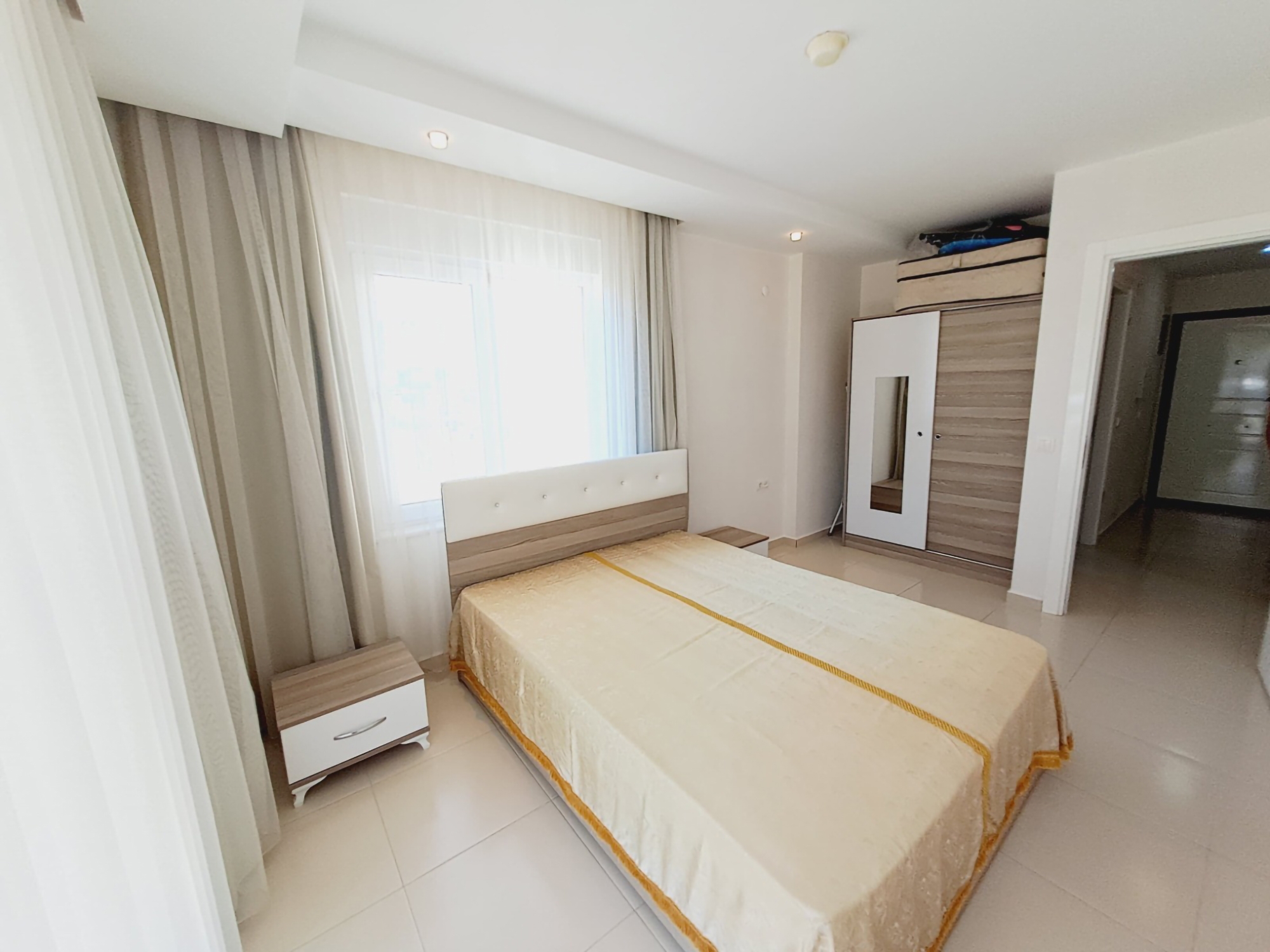 Luxuriöse 1+1 Wohnung mit Bergblick, Alanya - Avsallar