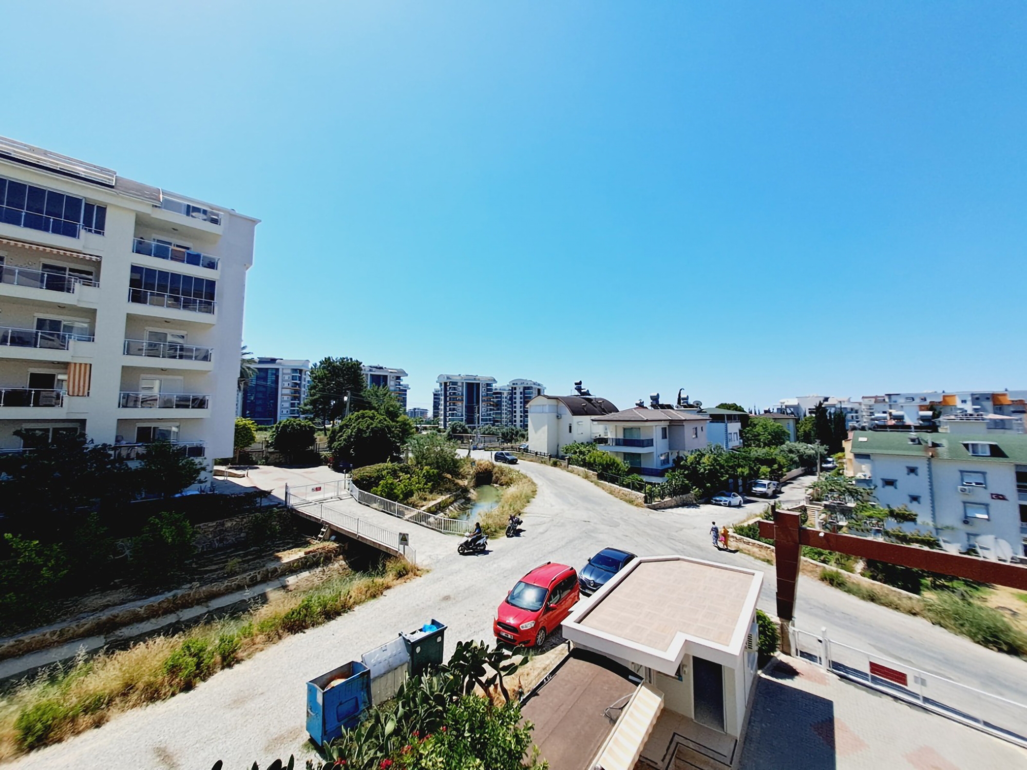 Luxuriöse 1+1 Wohnung mit Bergblick, Alanya - Avsallar